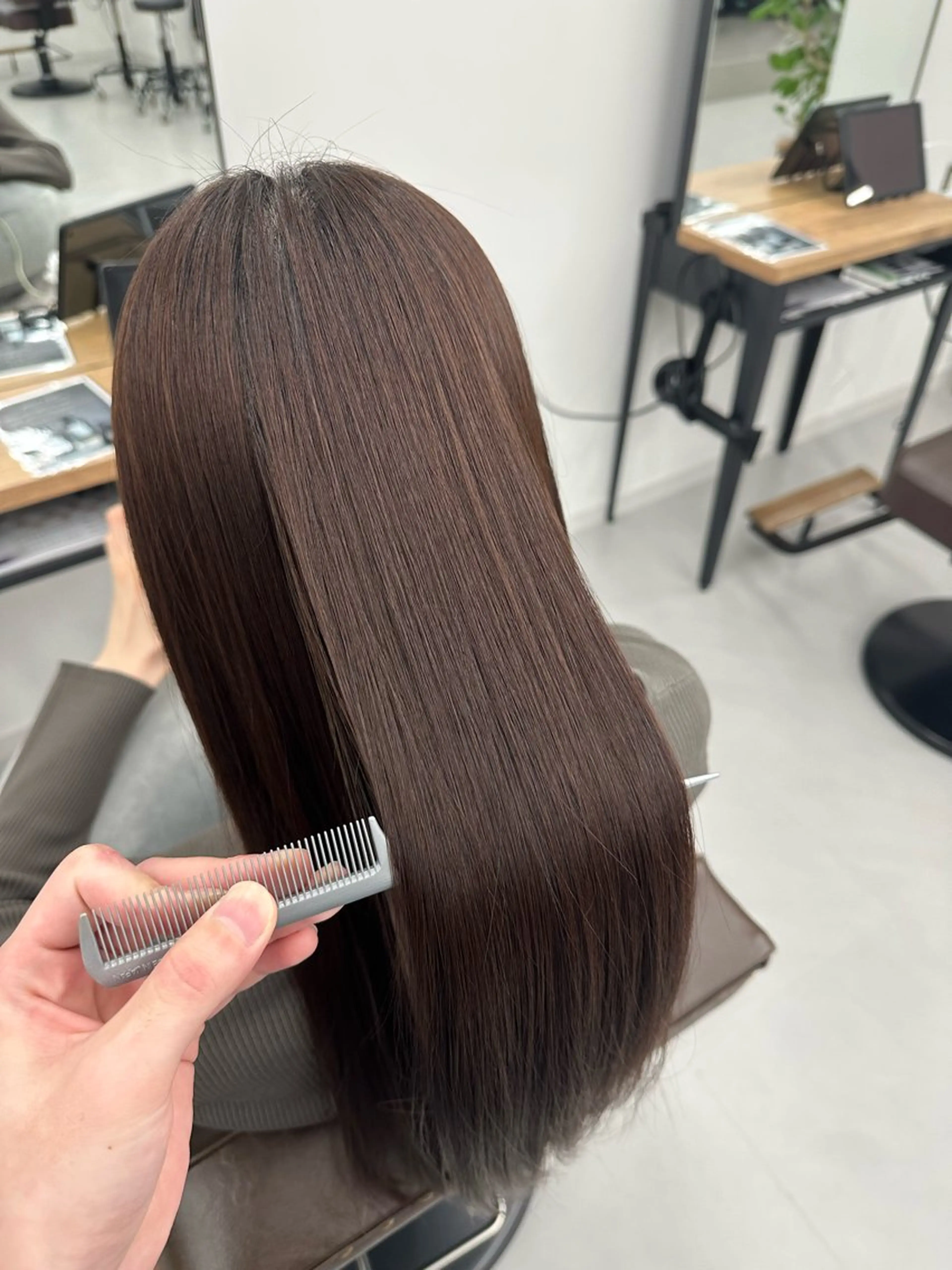 ロング 生天目 翔斗のヘアスタイル