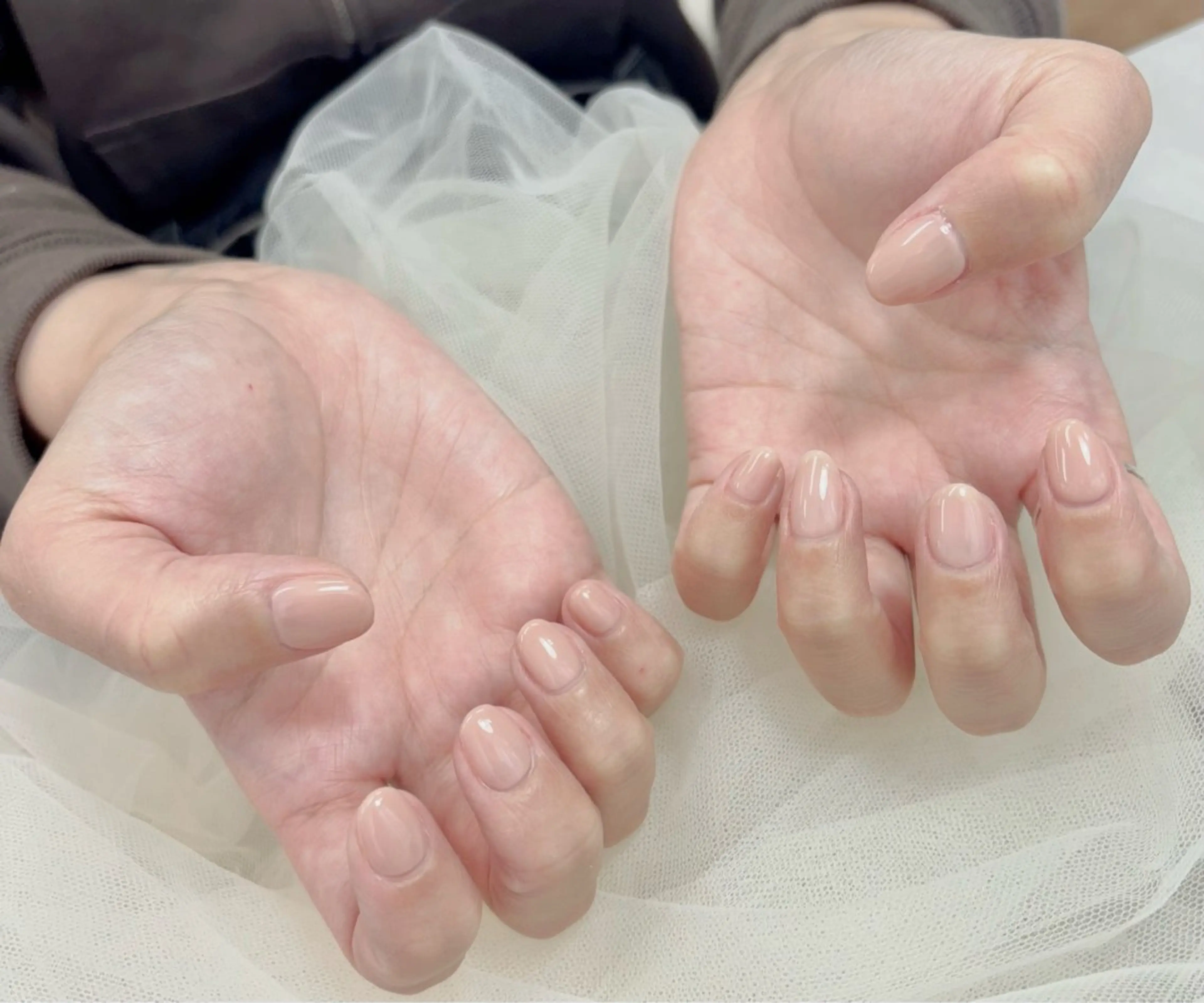 ネイル オフィスネイル ワンカラーネイル シンプルネイル kaho.  /期間 限定モデル募集のネイルデザイン