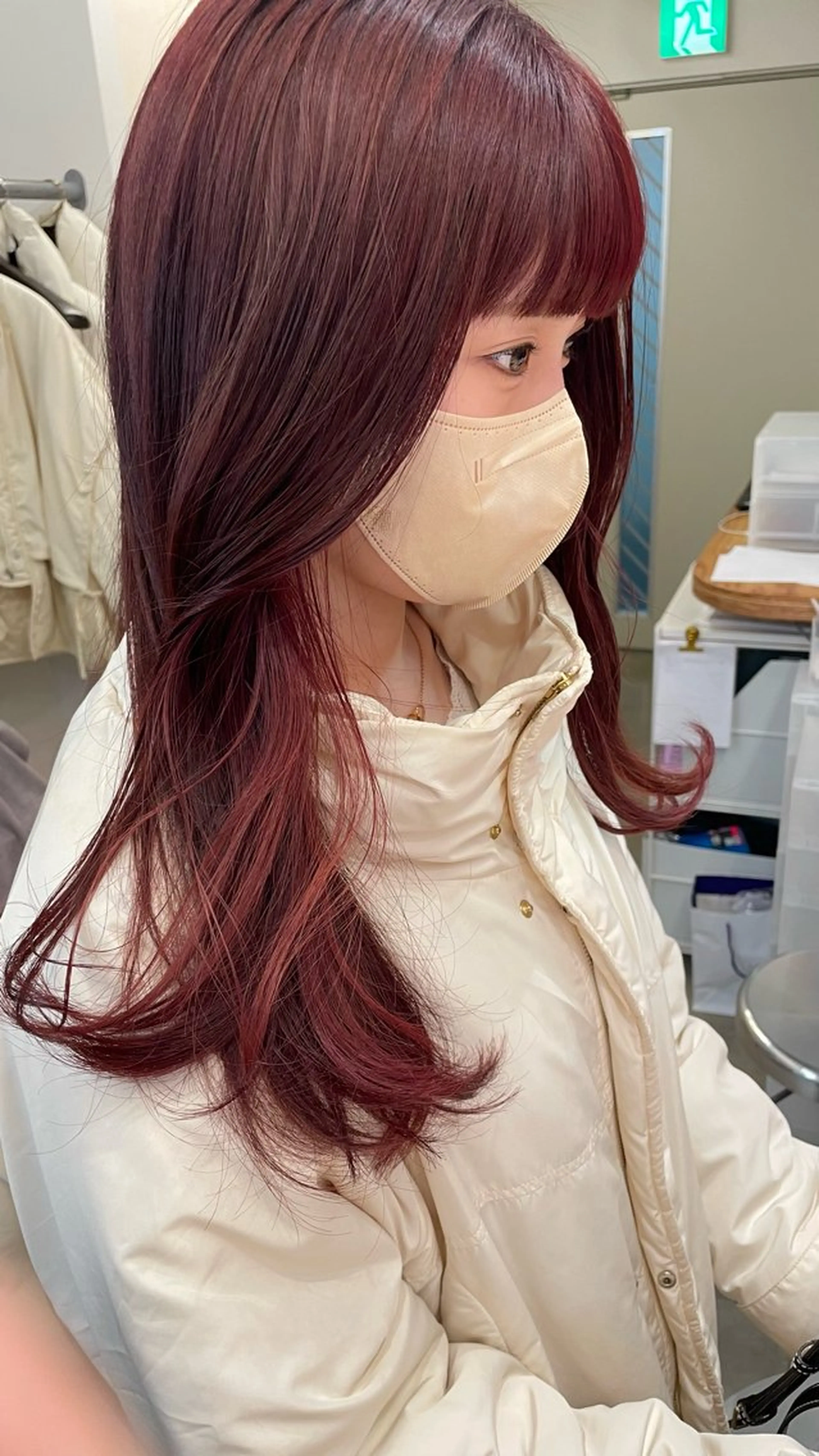 カラー 🍃marina🍃 韓国ヘア/Aujuaのヘアスタイル