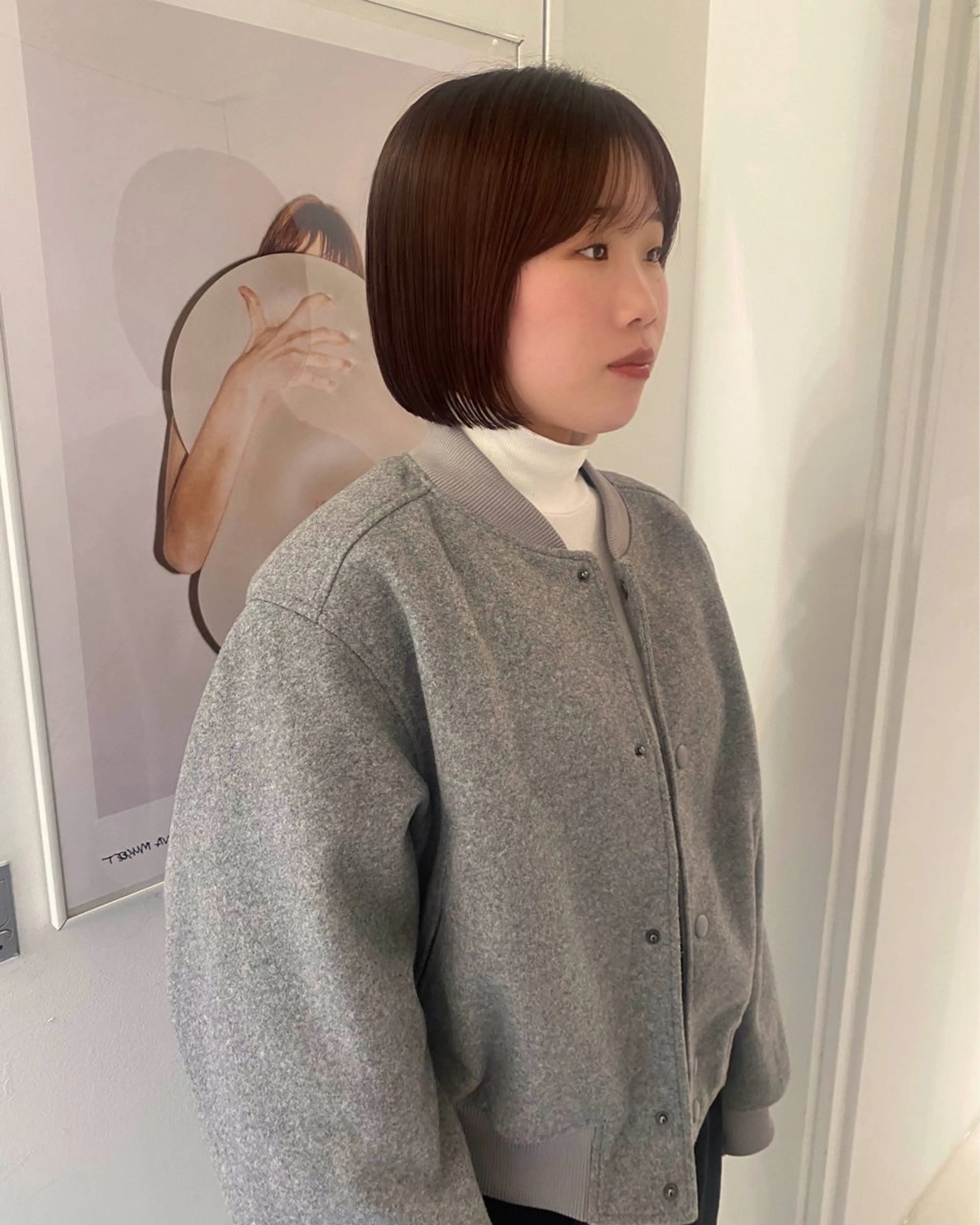 ショート カラー riria/ボブ /透明感カラー🎀のヘアスタイル