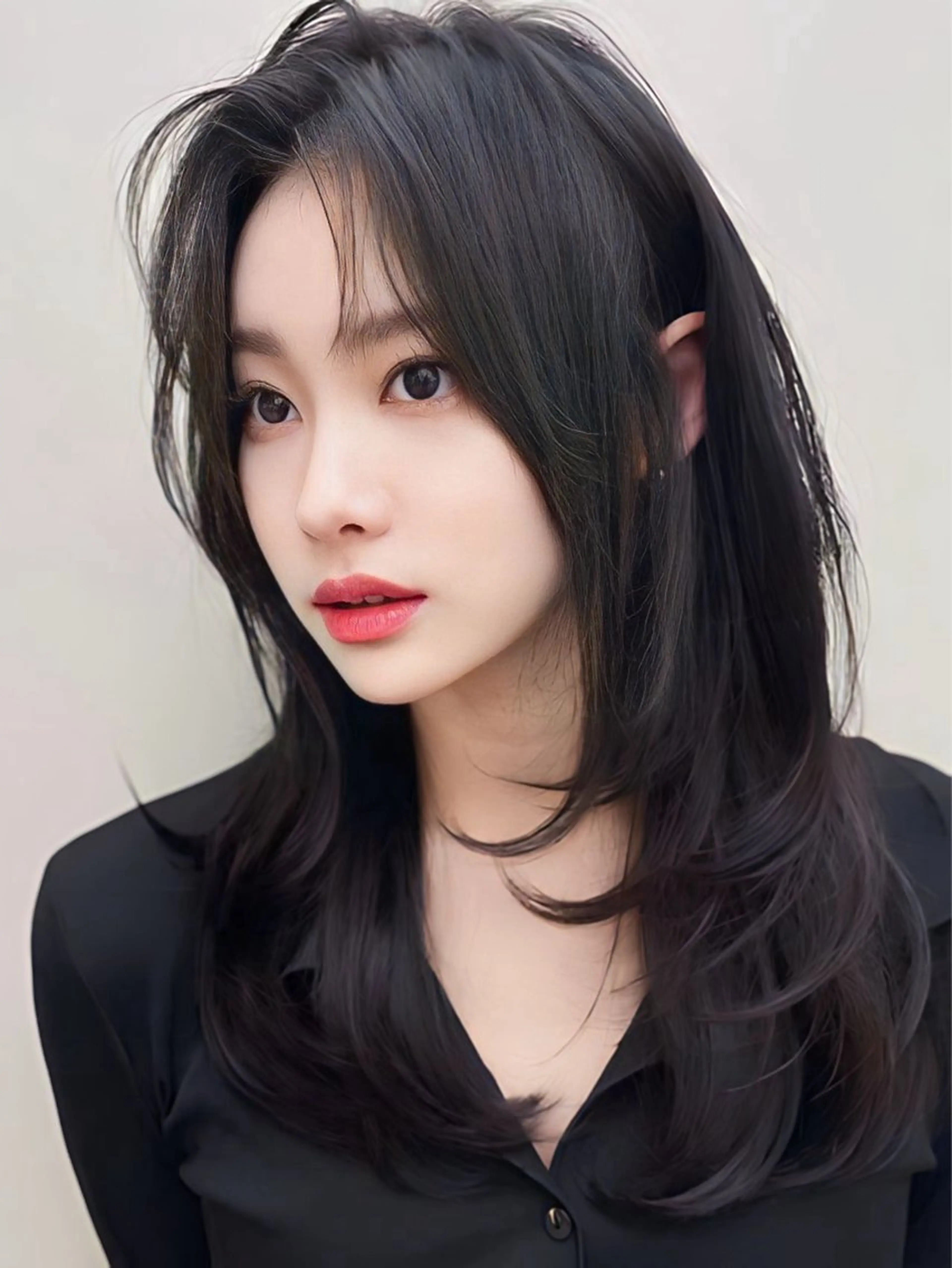 セミロング 映える顔まわり/前髪 特化 💗 ユキマのヘアスタイル