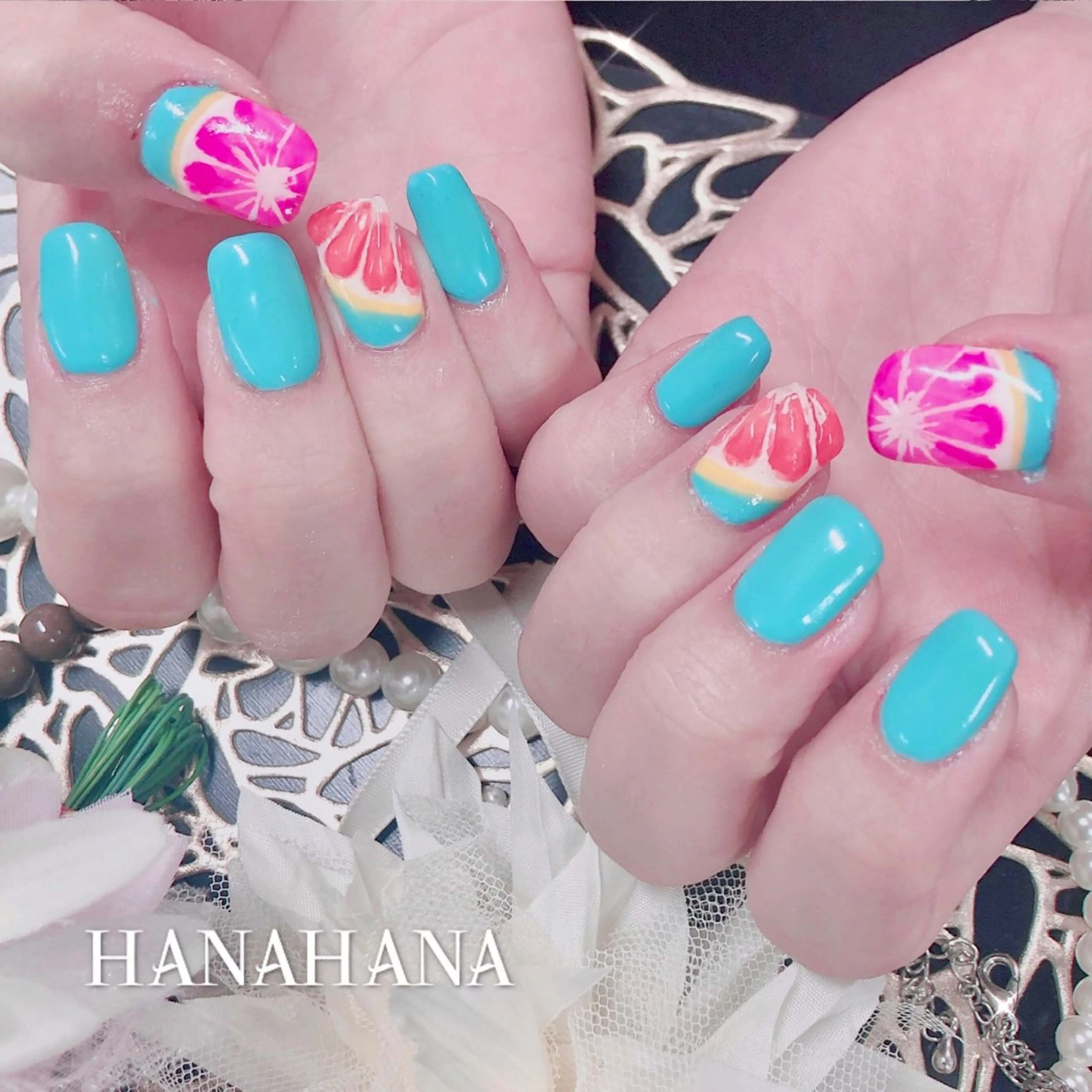 ネイル ジェルネイル HANAHANAのネイルデザイン