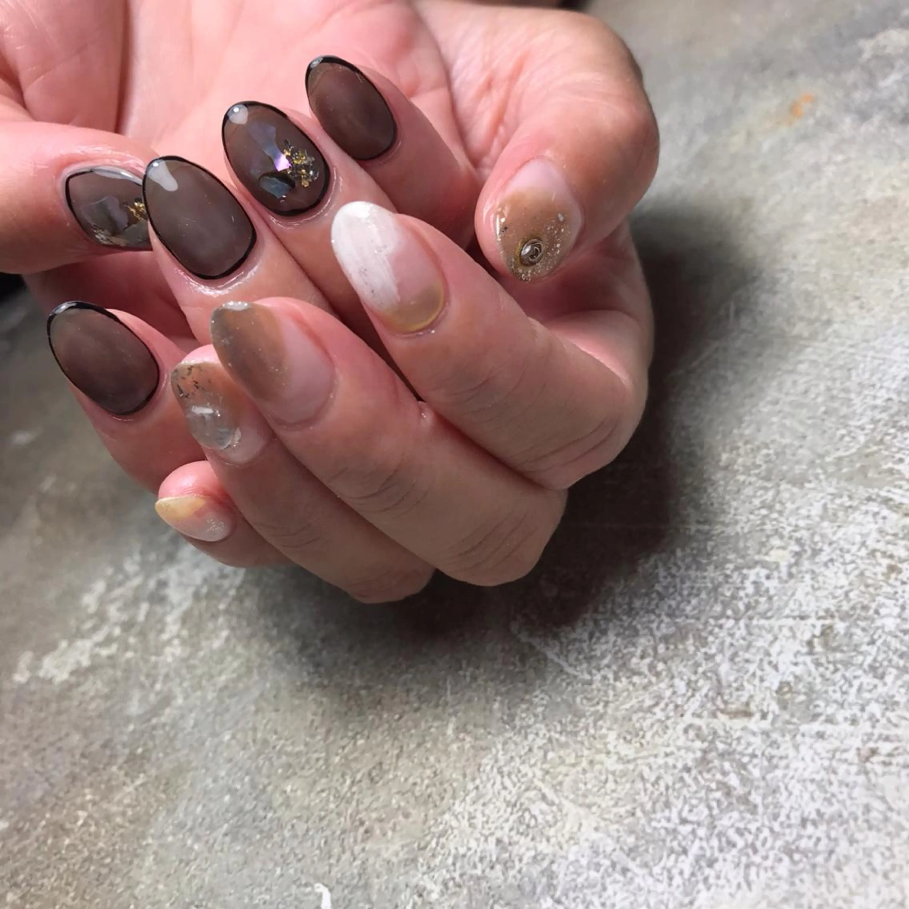 ネイル ハンドネイル 💅chainail _aiのネイルデザイン