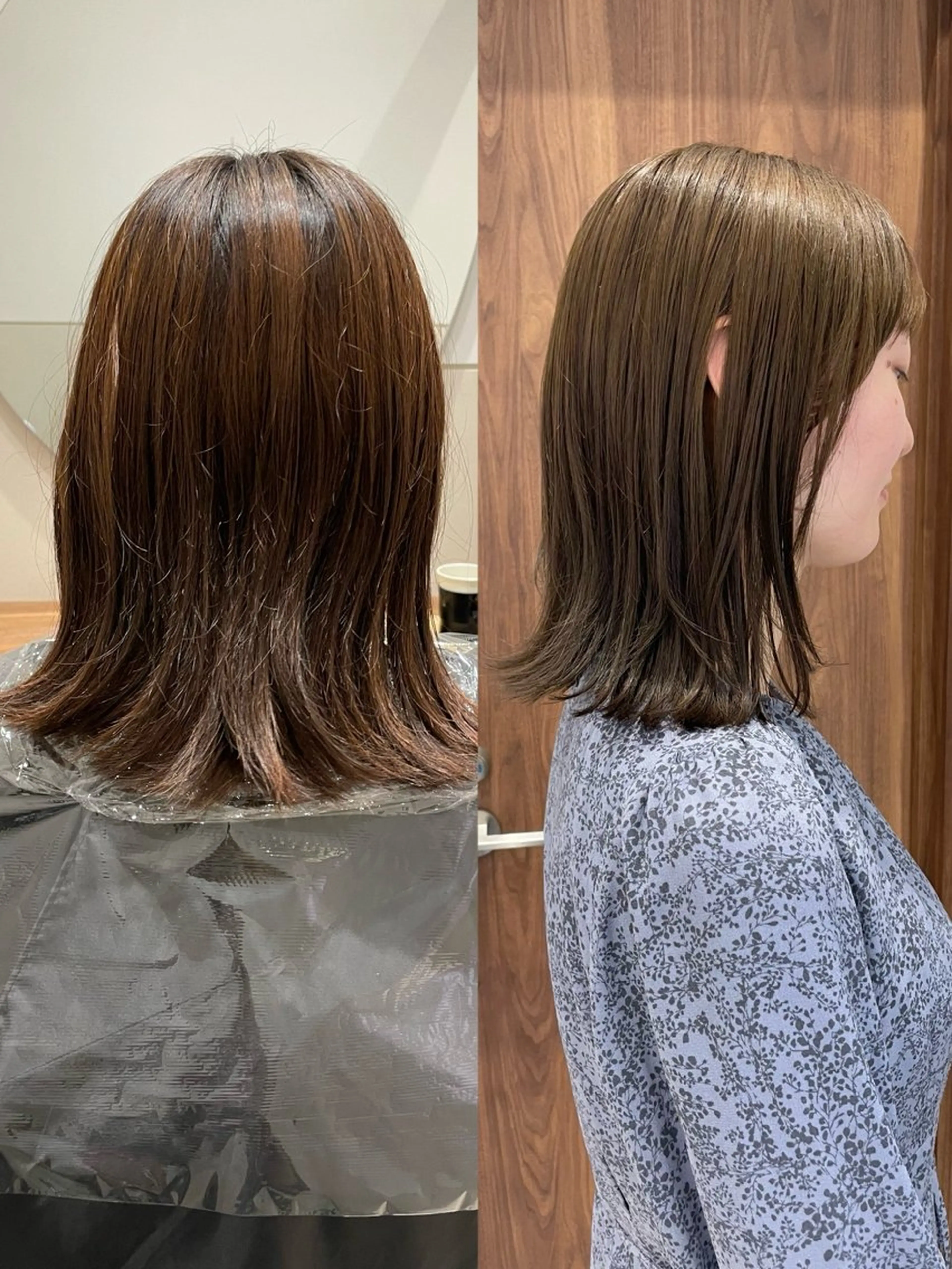 ミディアム 岩田菜央 《武蔵小杉》のヘアスタイル