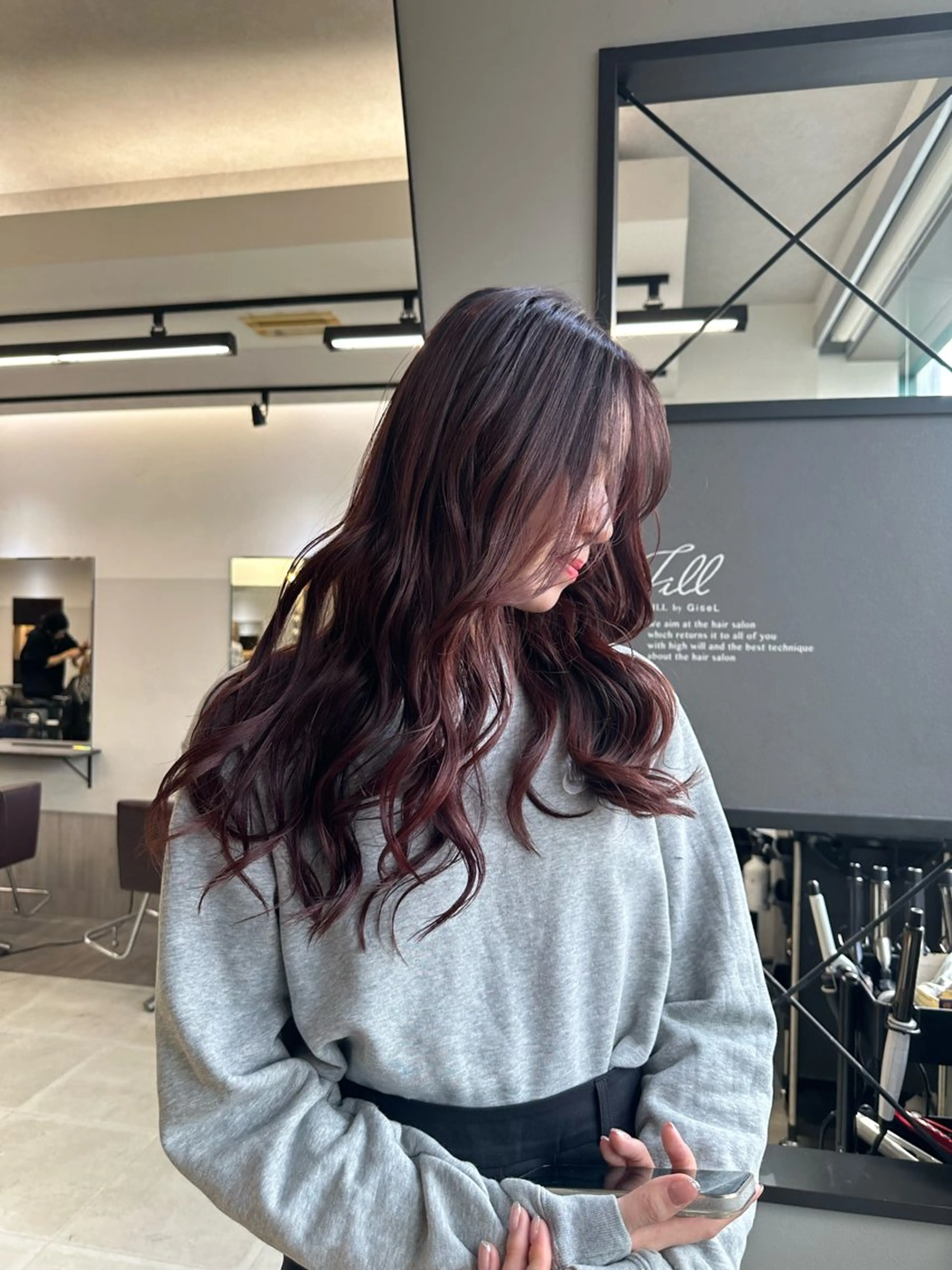 【色持ちUP🎨】似合わせカット＋フルカラー＋本格4STEPトリートメント✨の写真