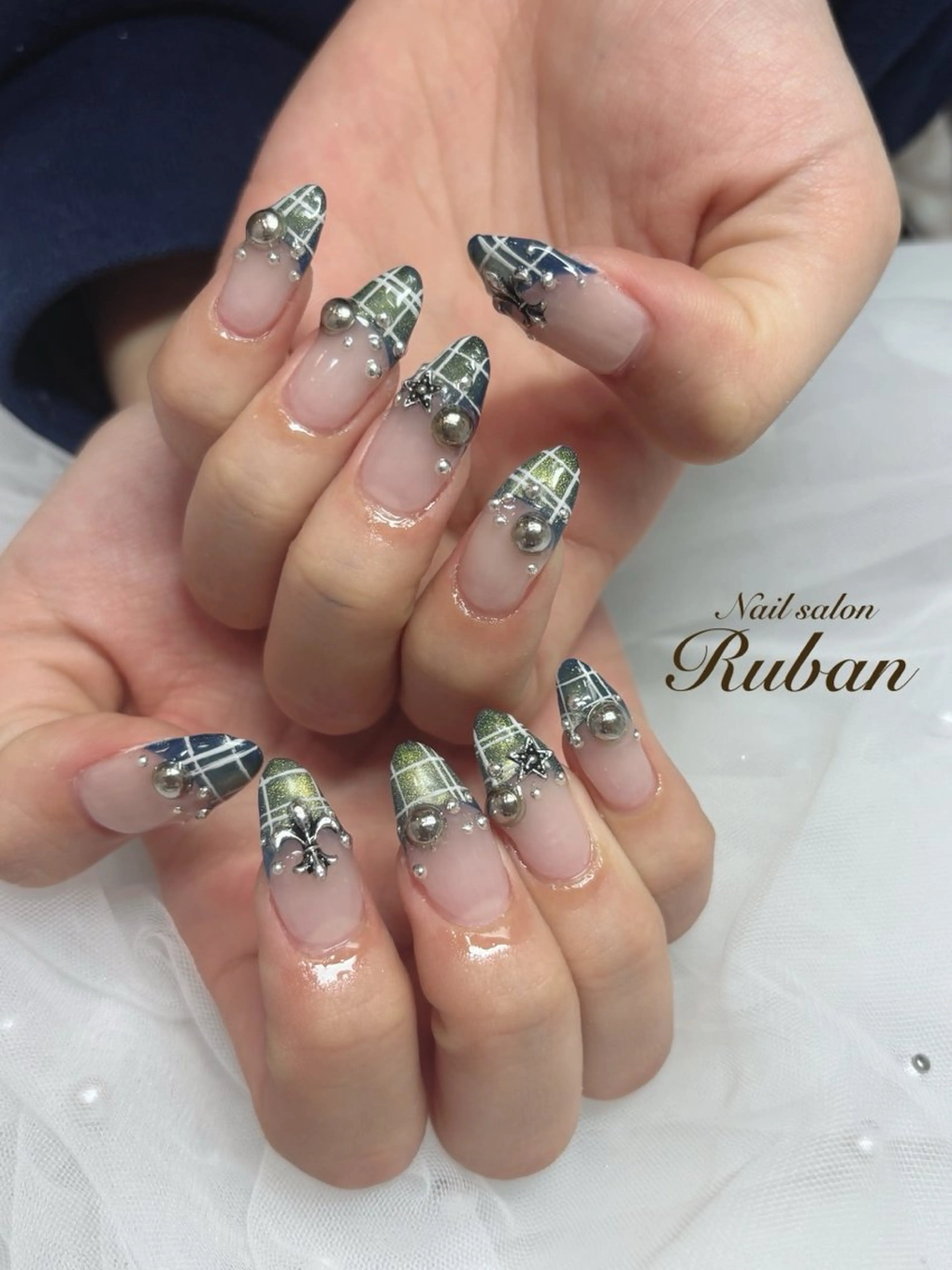 ネイル アートネイル 持ち込み Nail salon Rubanのネイルデザイン