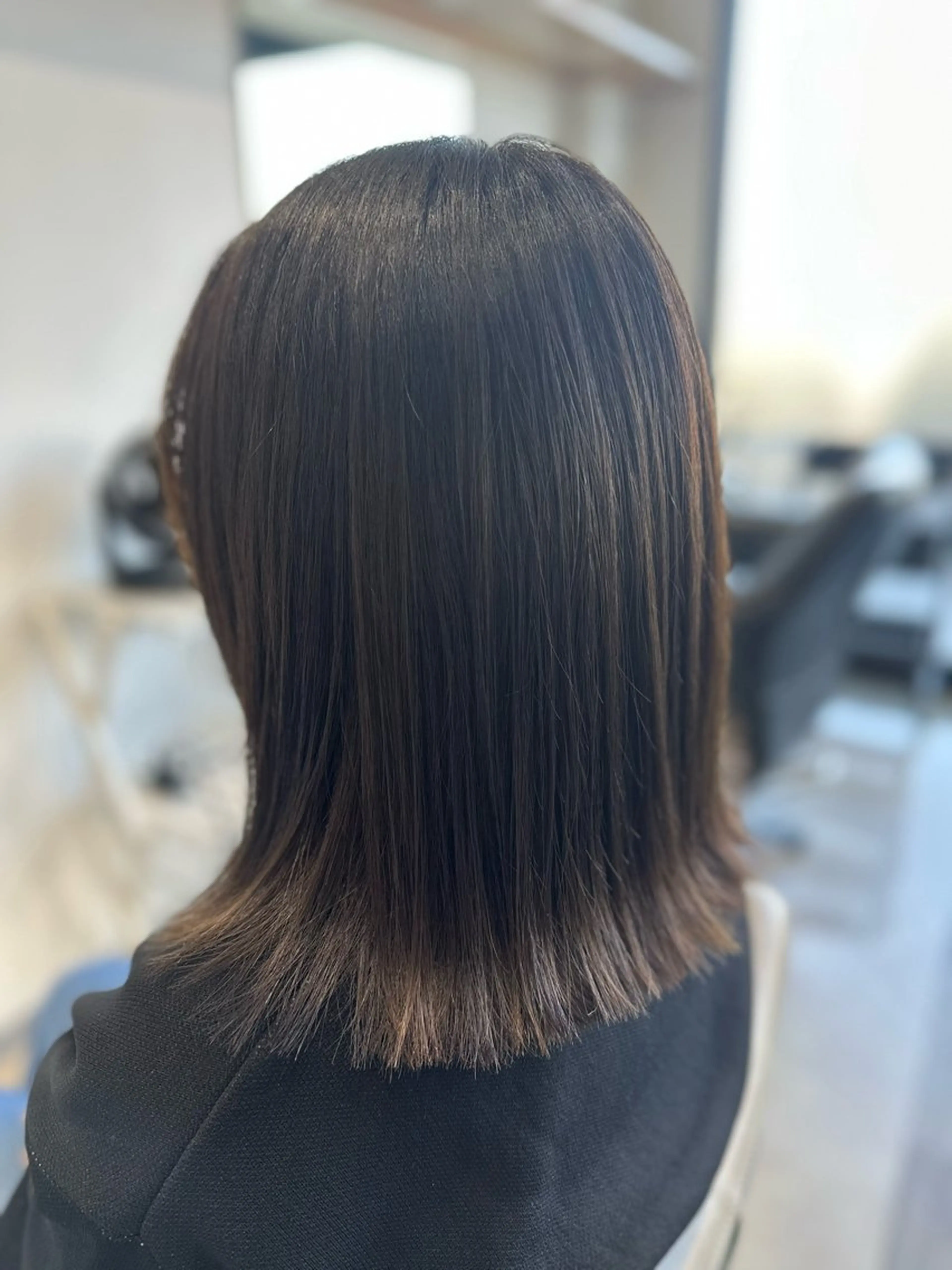 ミディアム ヘアカラー トリートメント 飯泉 春乃のヘアスタイル