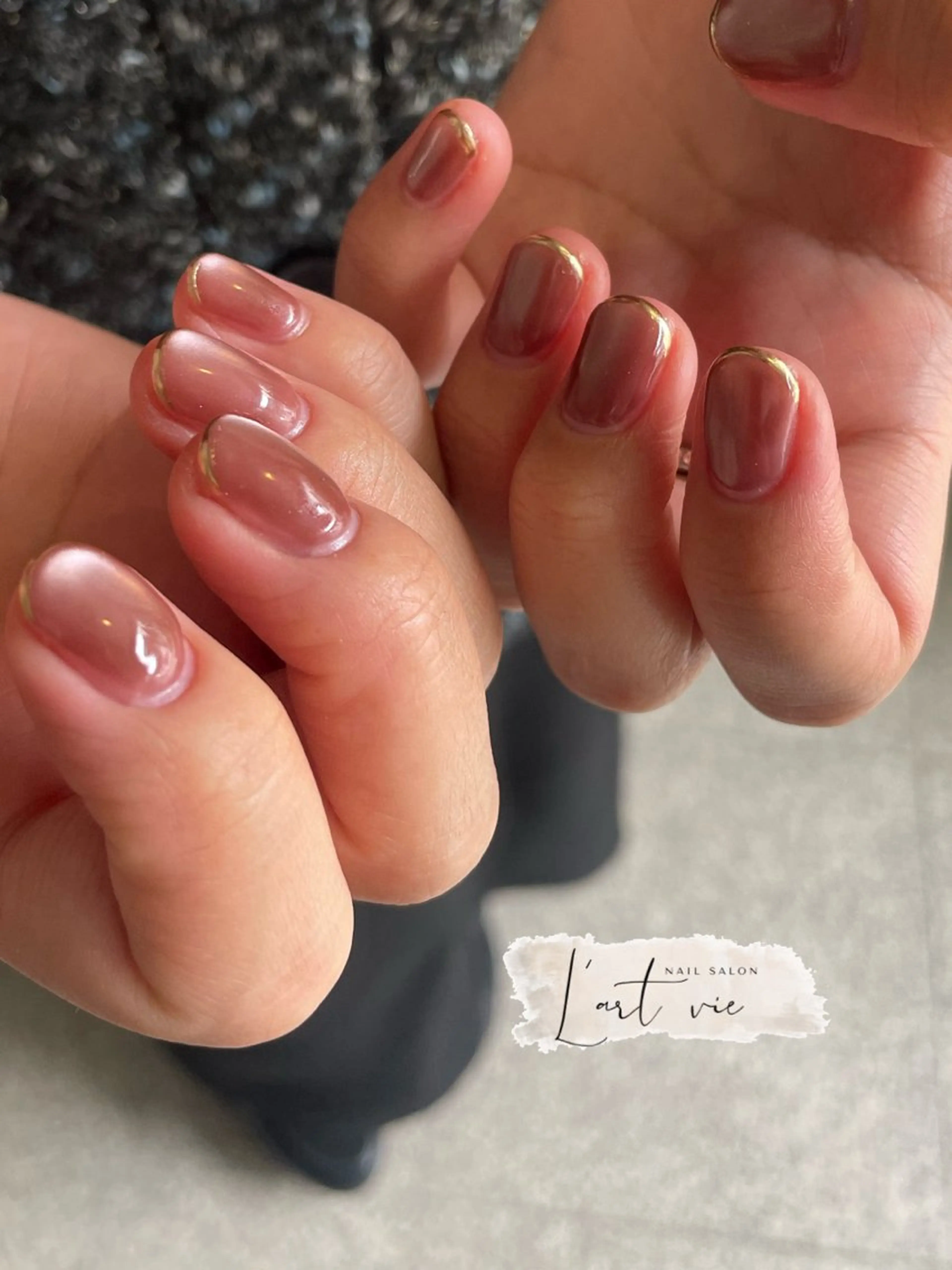 ネイル ハンドネイル NailSalon L’artVieのネイルデザイン