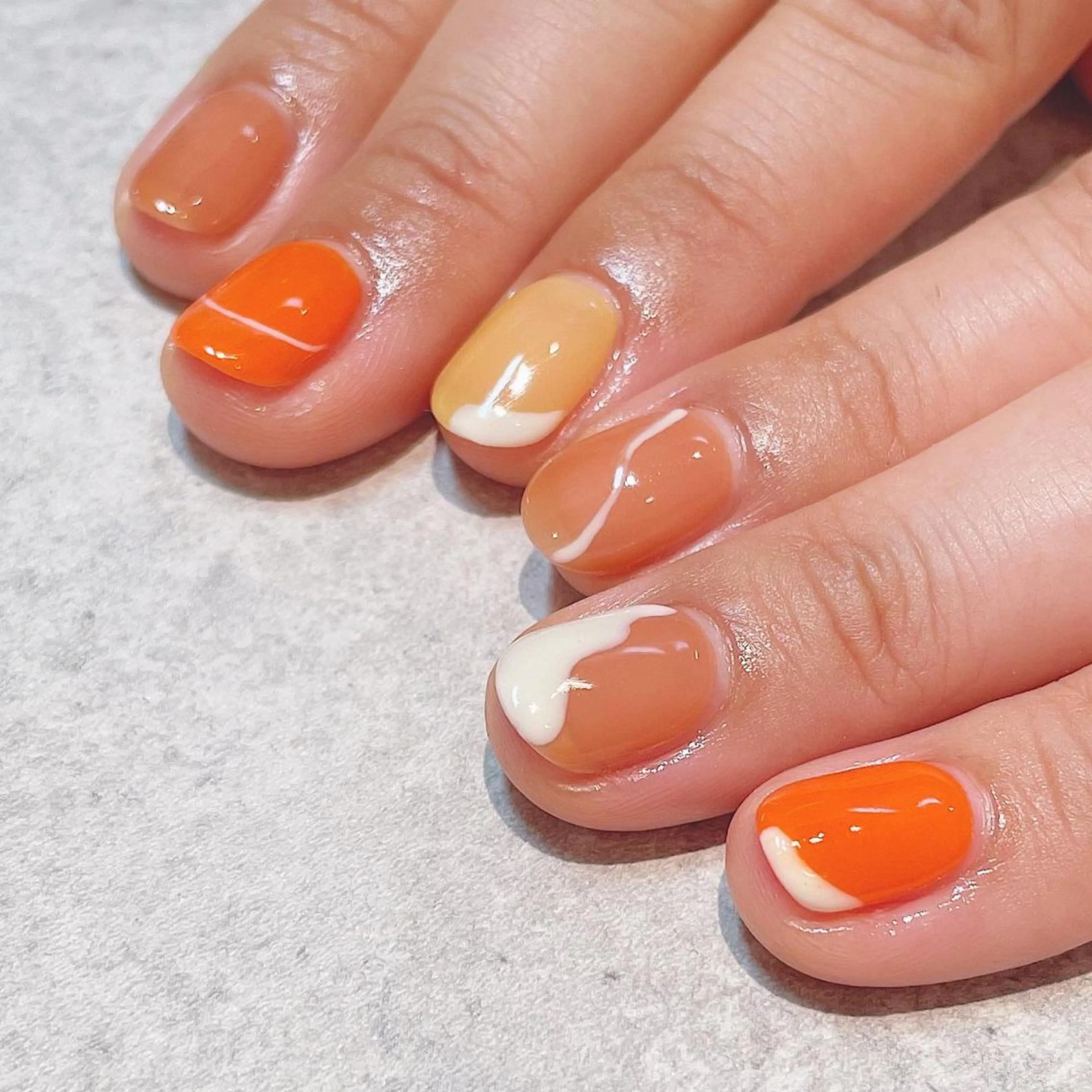 ネイル ハンドネイル もとまつ さちこのネイルデザイン