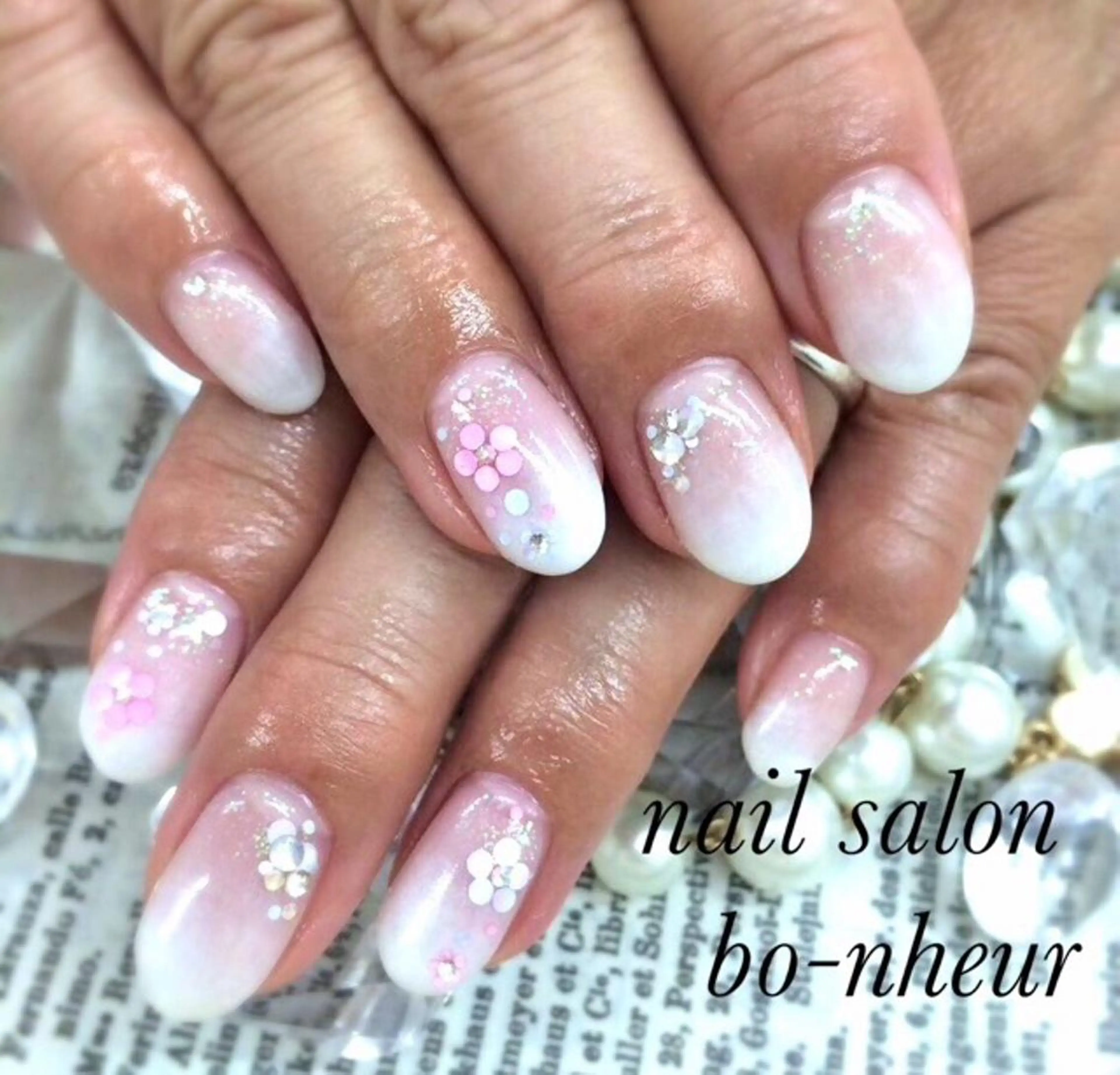 ネイル シンプルネイル bo-nheur ボ・ヌールのネイルデザイン