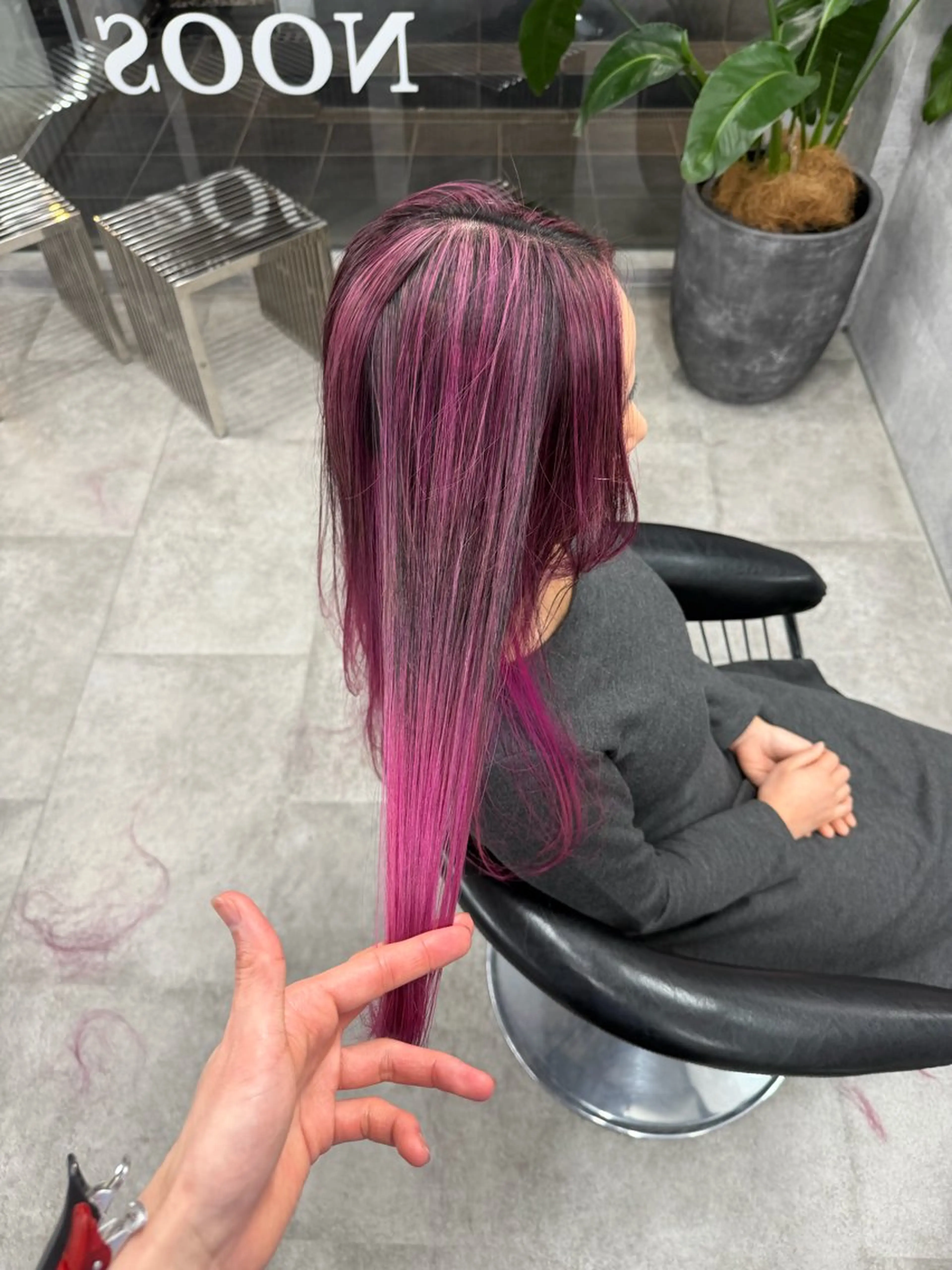 ロング カラー ヘアカラー You/透明感カラー レイヤーカット/ボブのヘアスタイル