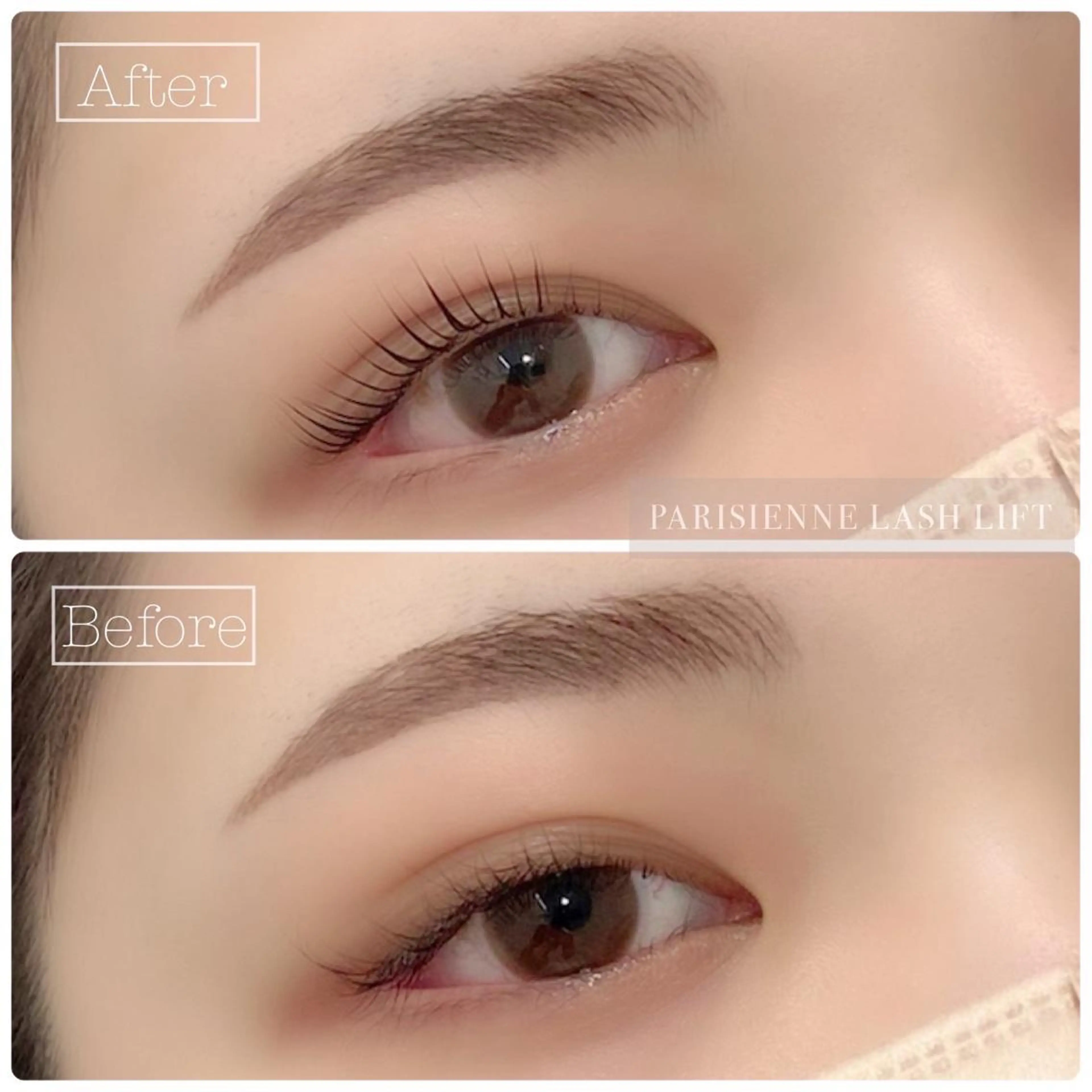 マツエク・マツパ バインドロック フラットラッシュ パリジェンヌラッシュリフト まつげパーマ 一重×まつ毛パーマ SATONAKA SUZUNA🌷のマツエク・マツパデザイン