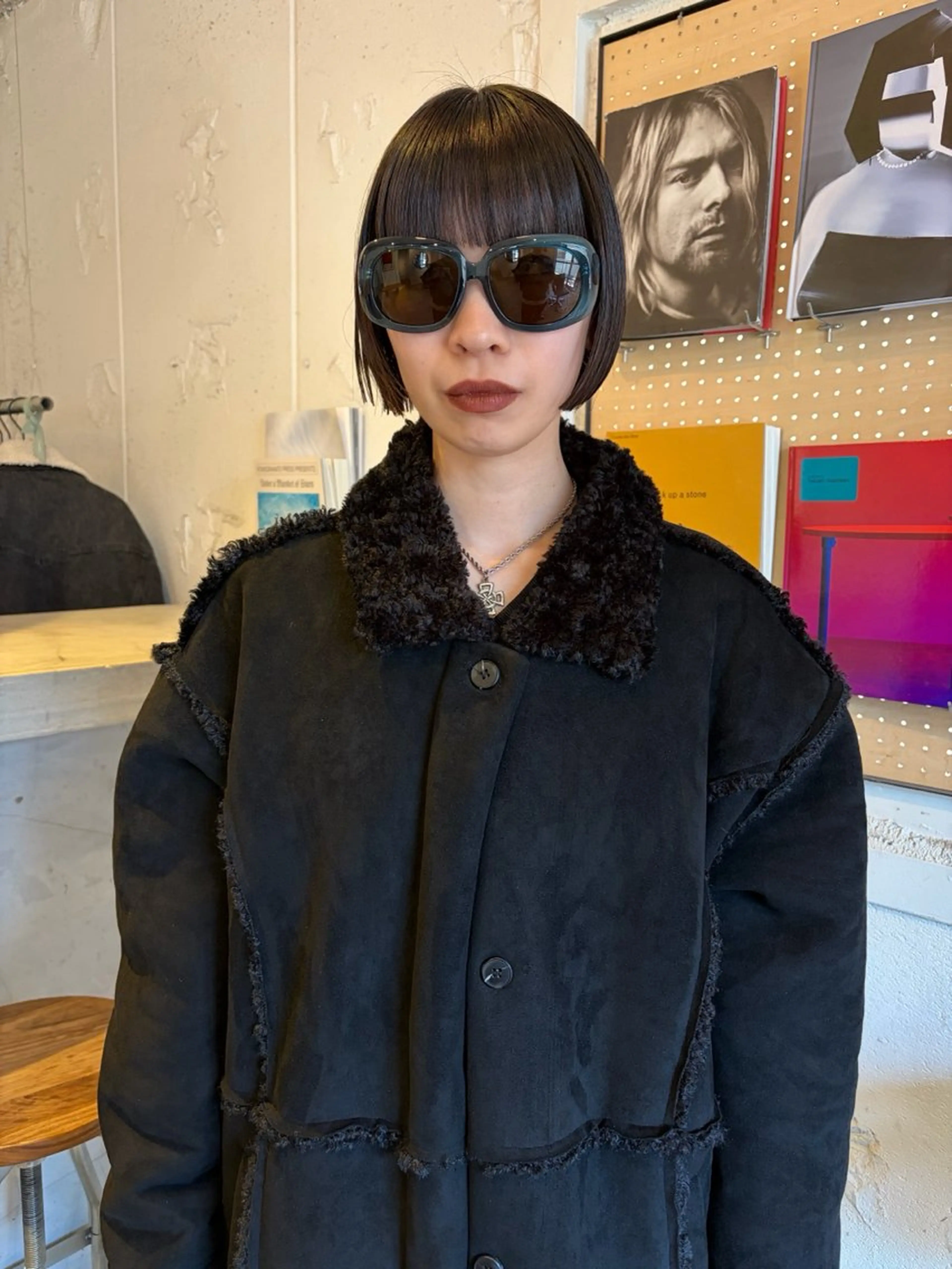 ショート カラー ボブ カット ヘアカラー トリートメント Loom.所属・村上雅人 ナチュラルモードのヘアスタイル