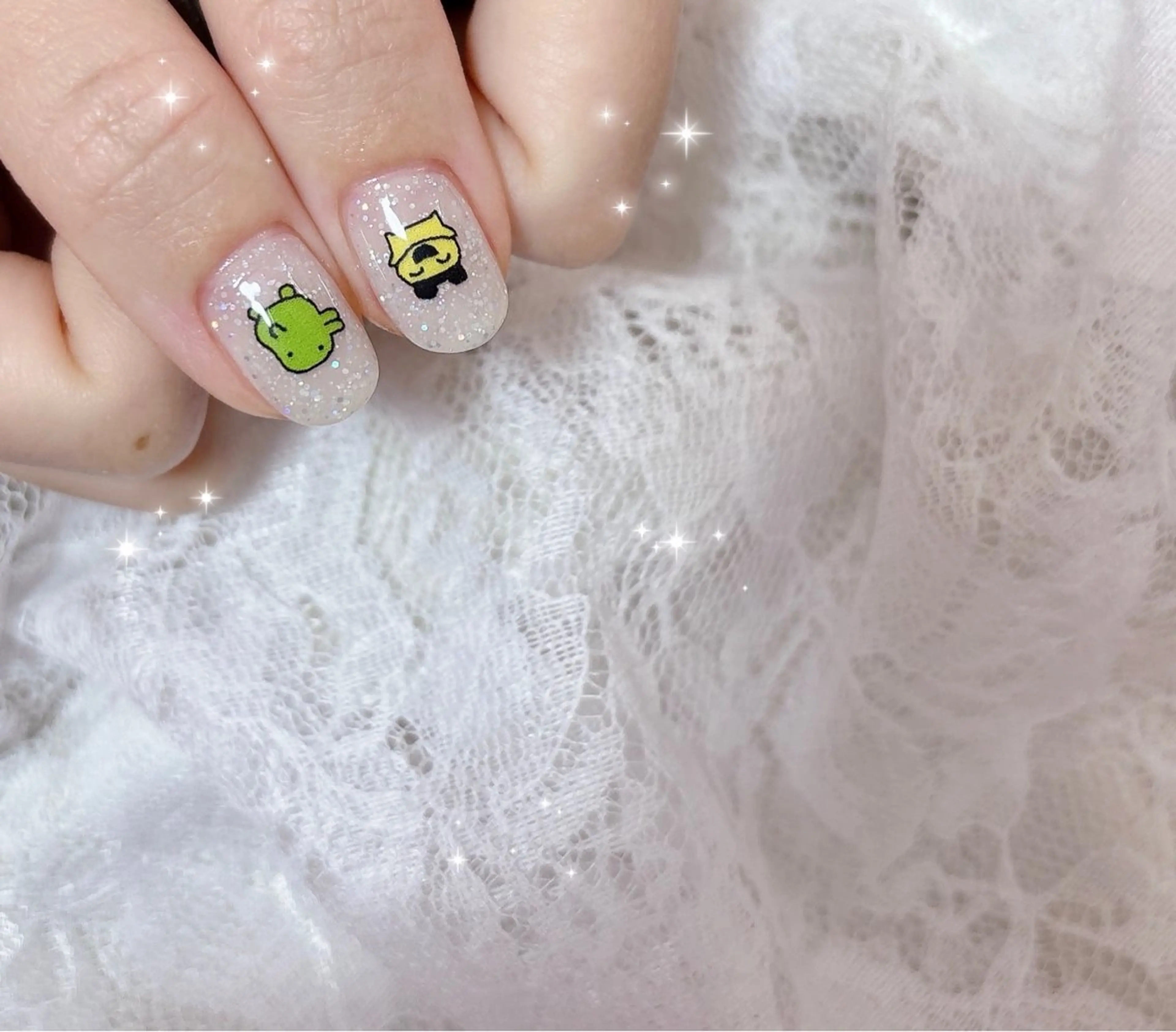ネイル 持ち込み ハンドネイル FLARE NAIL フレアネイルのネイルデザイン