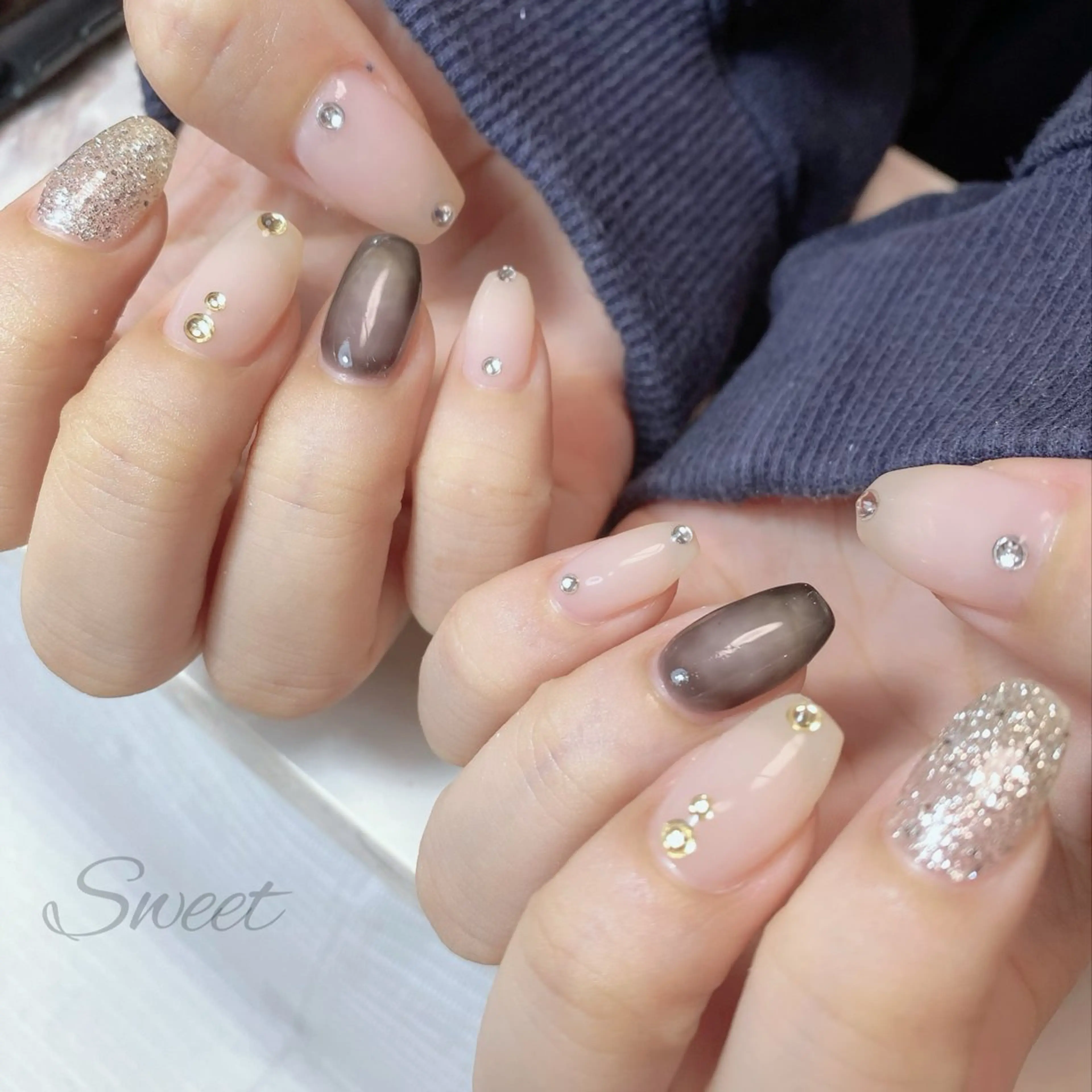 ネイル sweet 仲野陽子のネイルデザイン