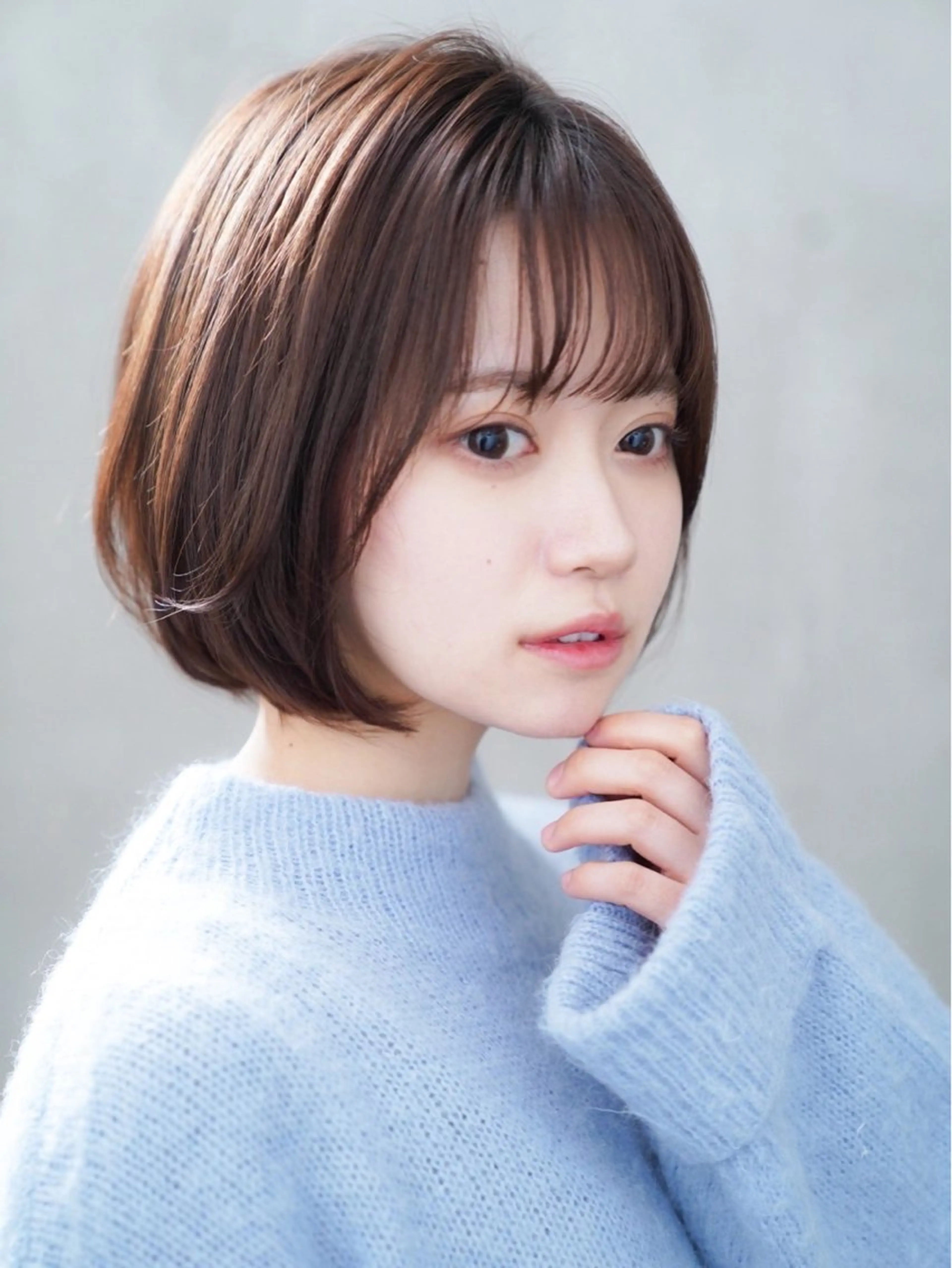 ショート ショートボブ 丸みショート ボブ ショートヘア nana 🌼のヘアスタイル