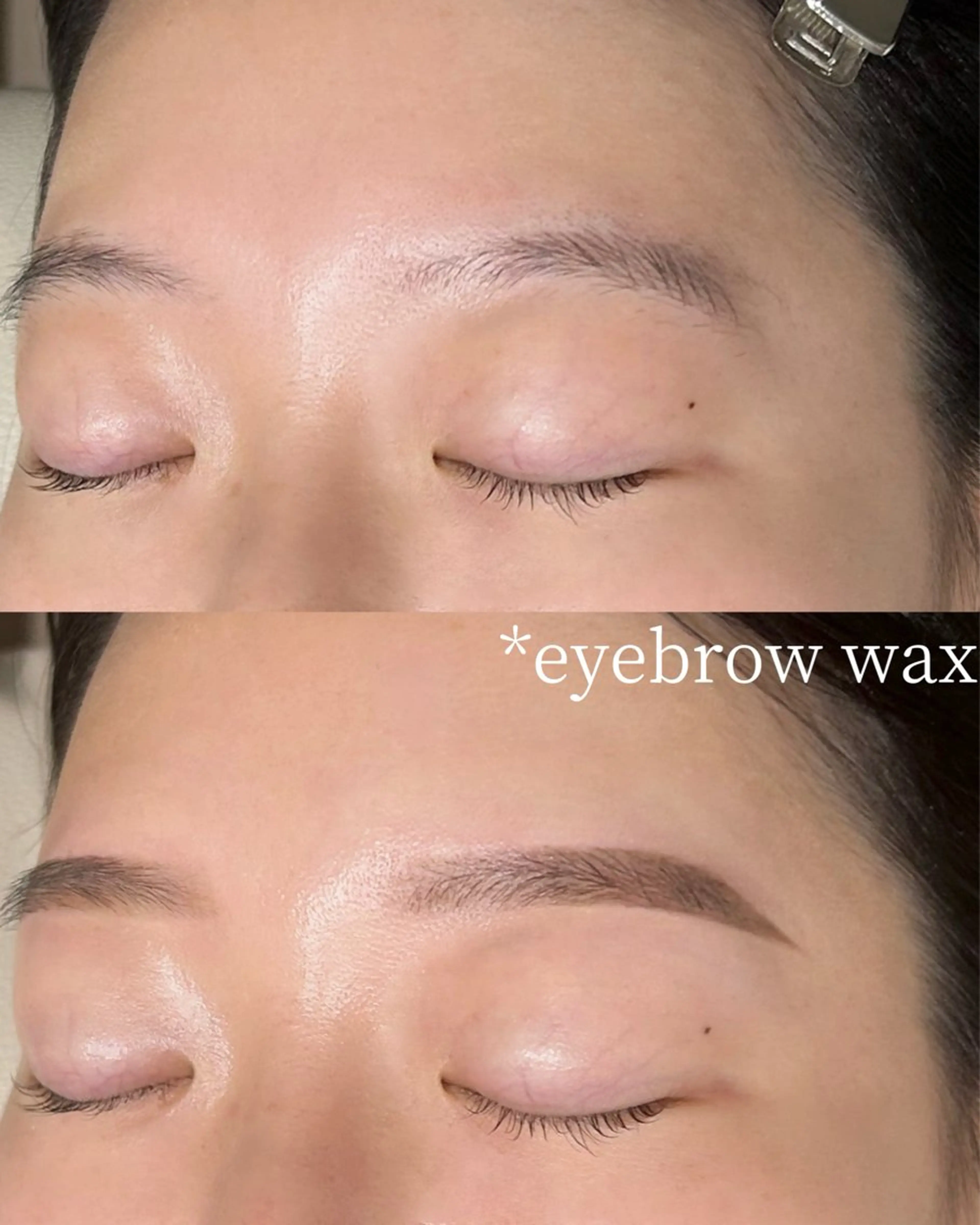 【18日（土）限定撮影モデル‼️】眉スタイリング（ワックス脱毛）+眉メイクの写真