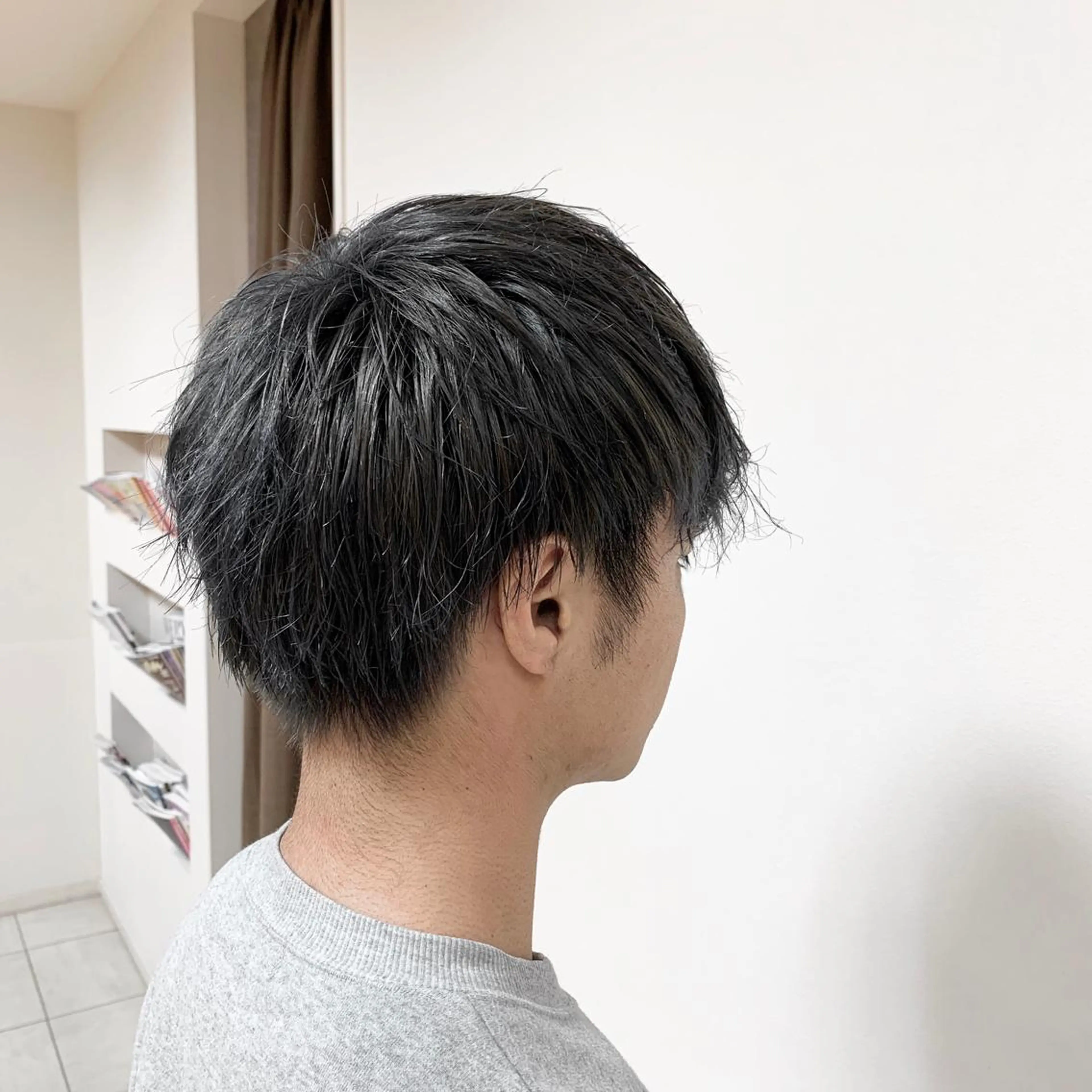 ショート カラー ヘアアレンジ メンズ ヘアカラー トリートメント 【Sweep】おじま のぞみのヘアスタイル