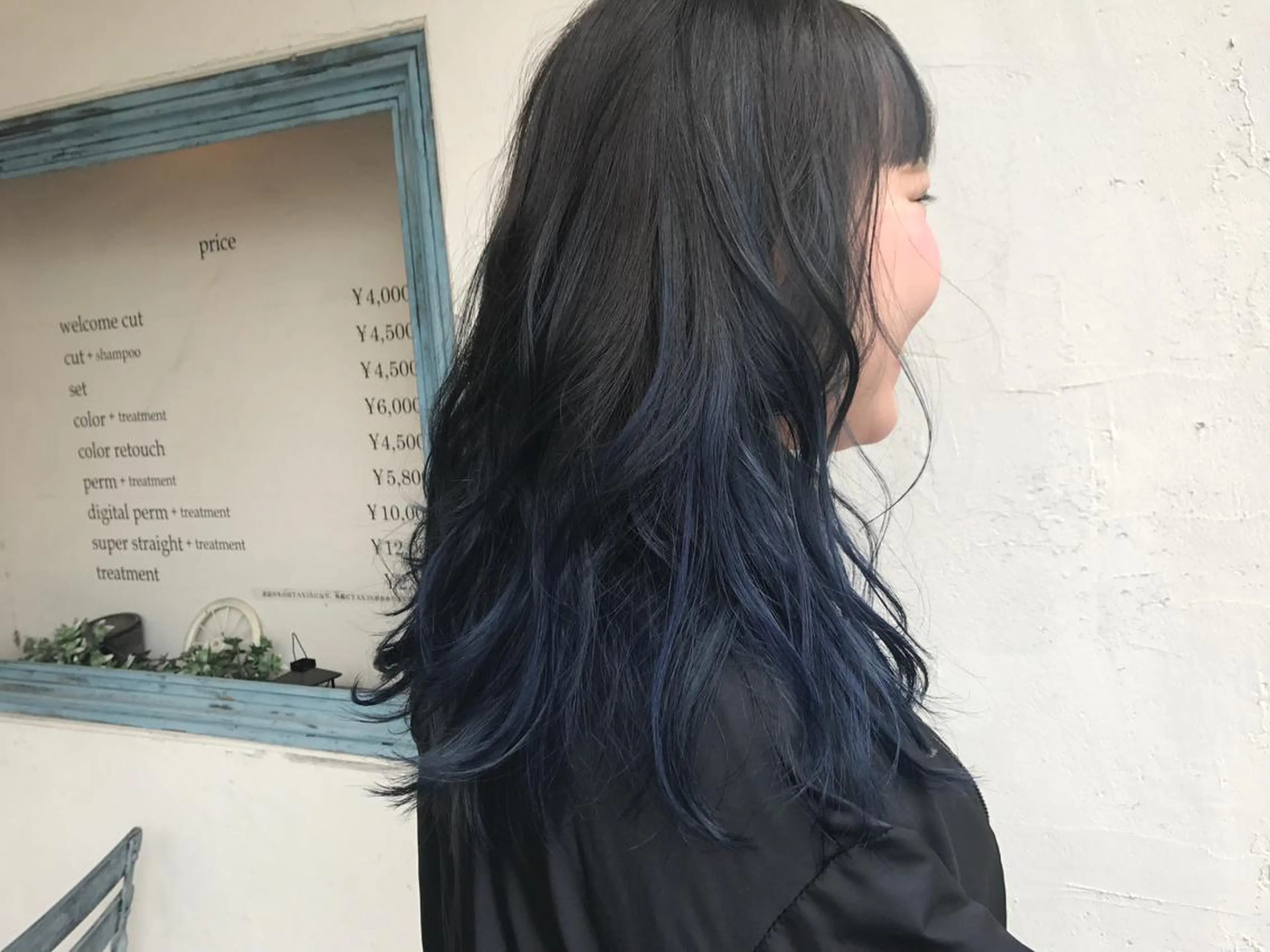 ロング カラー オリーブ透明感カラー 表参道/MIKUのヘアスタイル