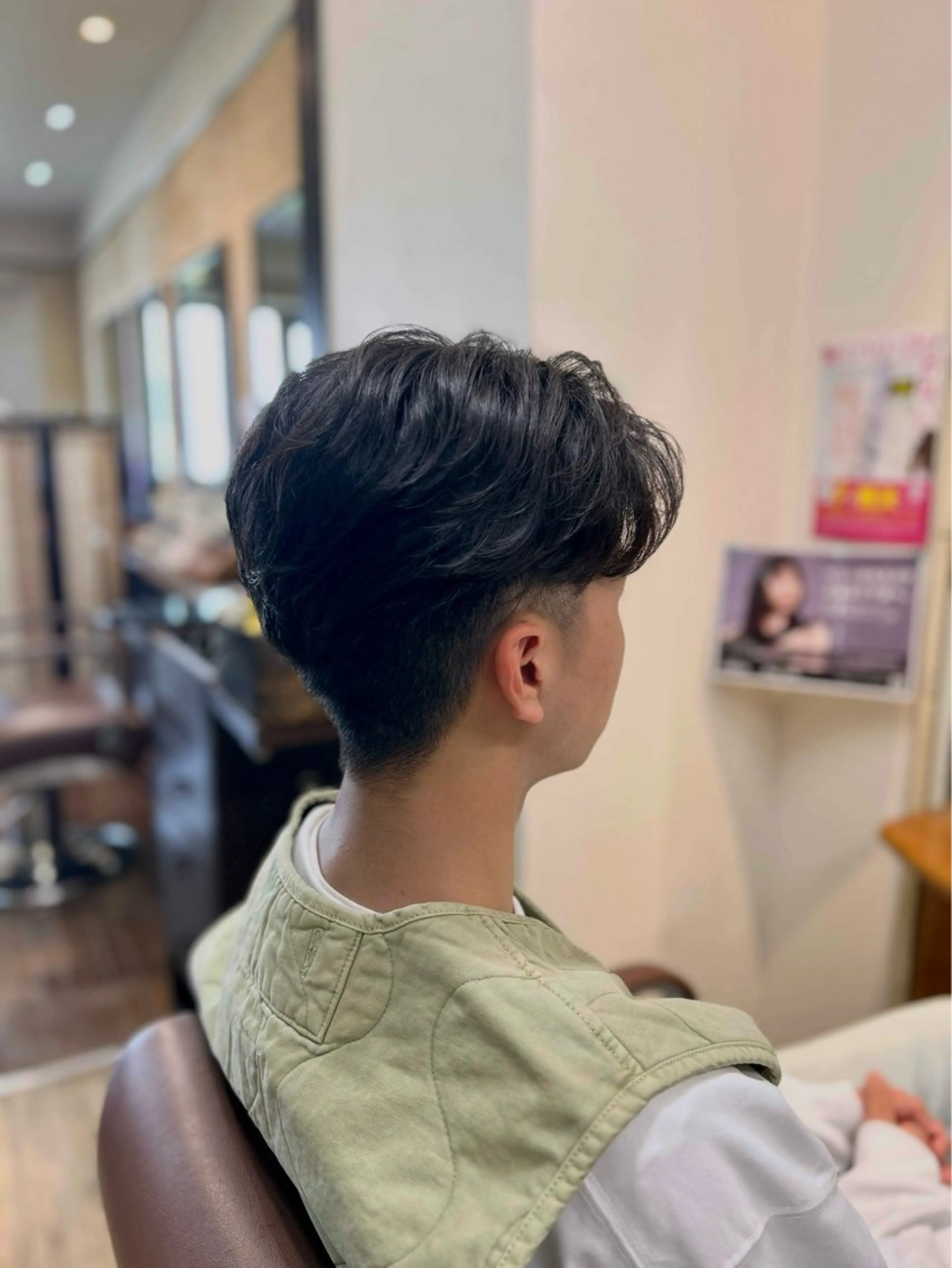 パーマ メンズ メンズパーマ ニュアンスパーマ カット パーマ 🔥中野聖人🔥 髪質改善カラー/ボブのヘアスタイル
