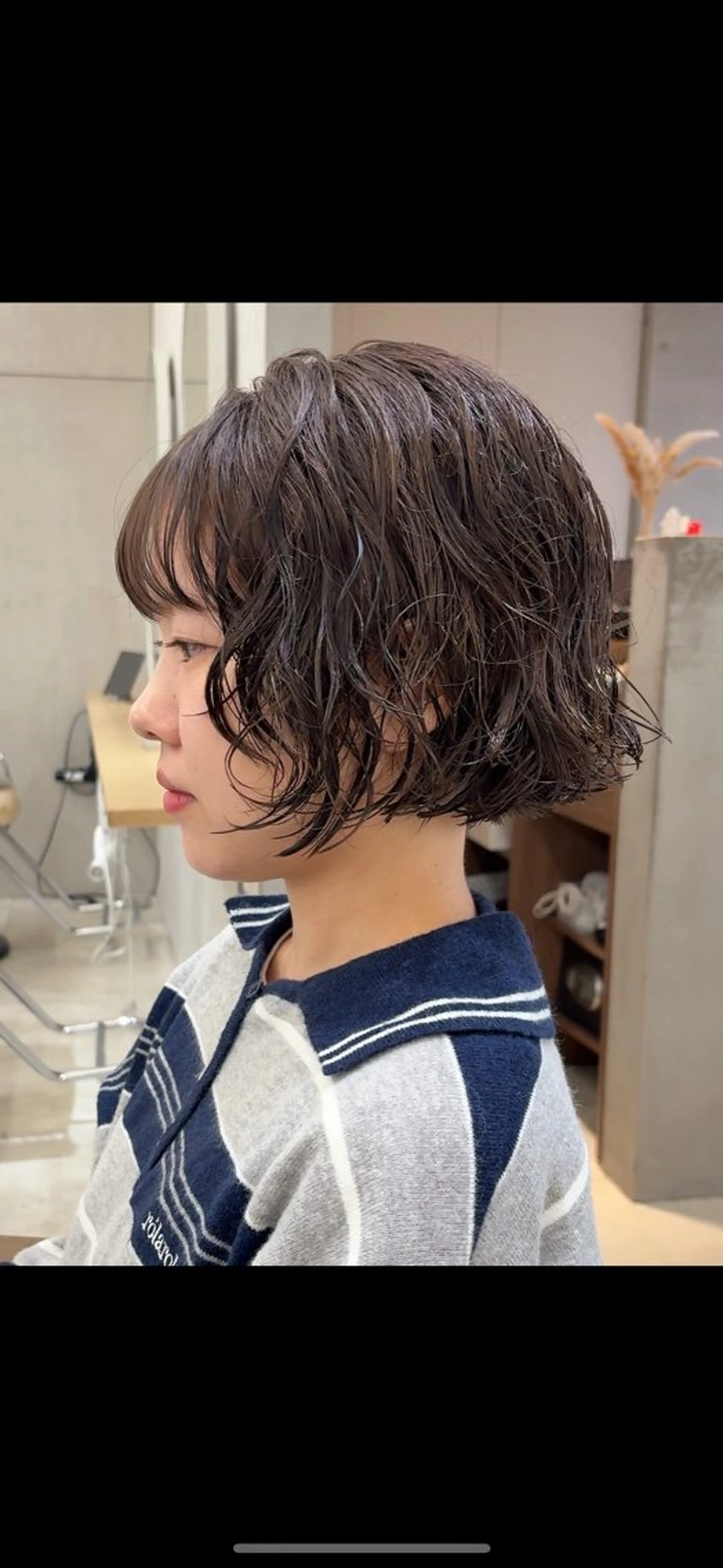 ショート カラー パーマ 撮影モデル 様募集中🫧ももかのヘアスタイル