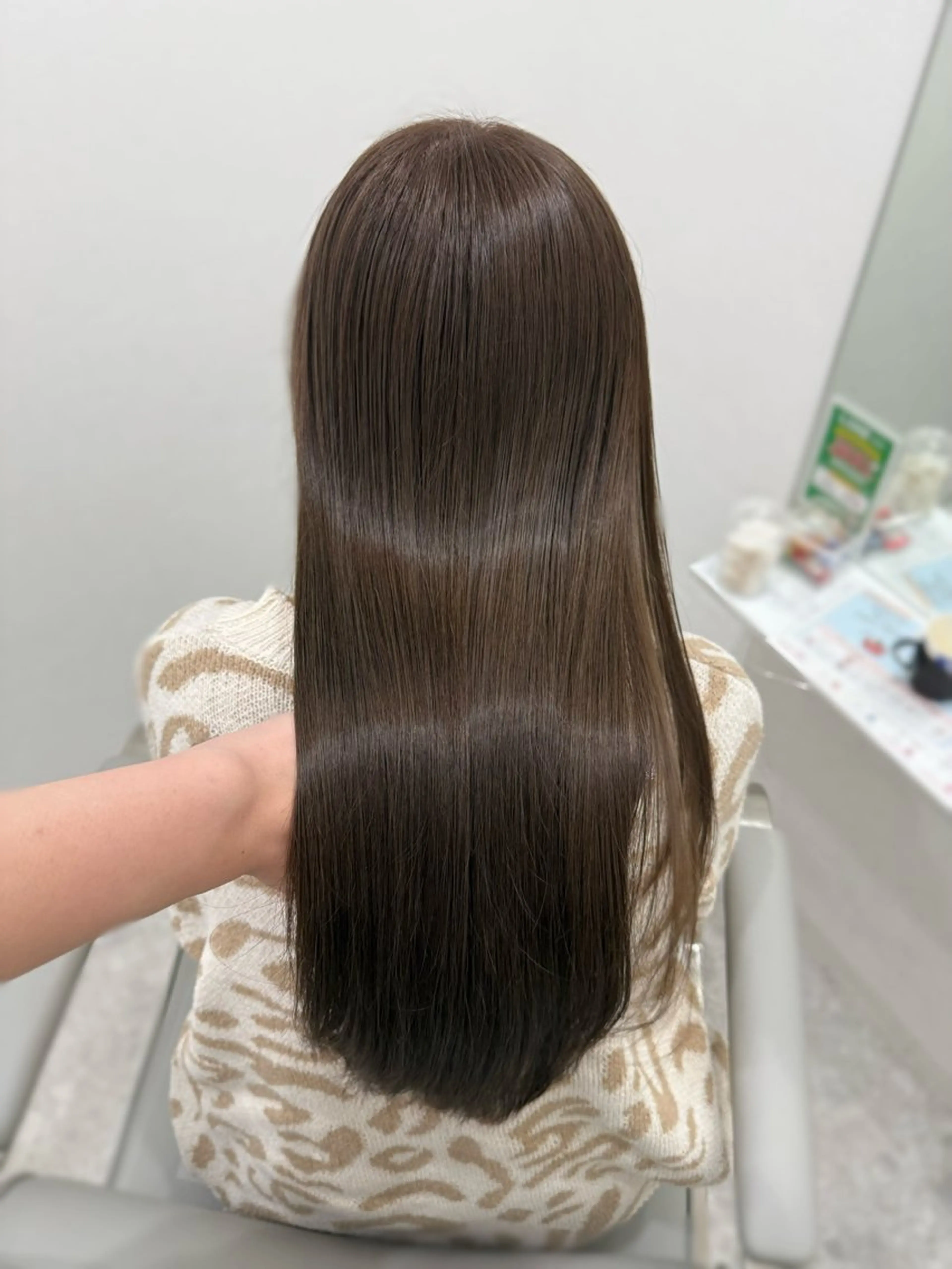 【オージュアで叶う髪質改善】カット+ケアカラー+オージュア7stepTR ¥19900の写真