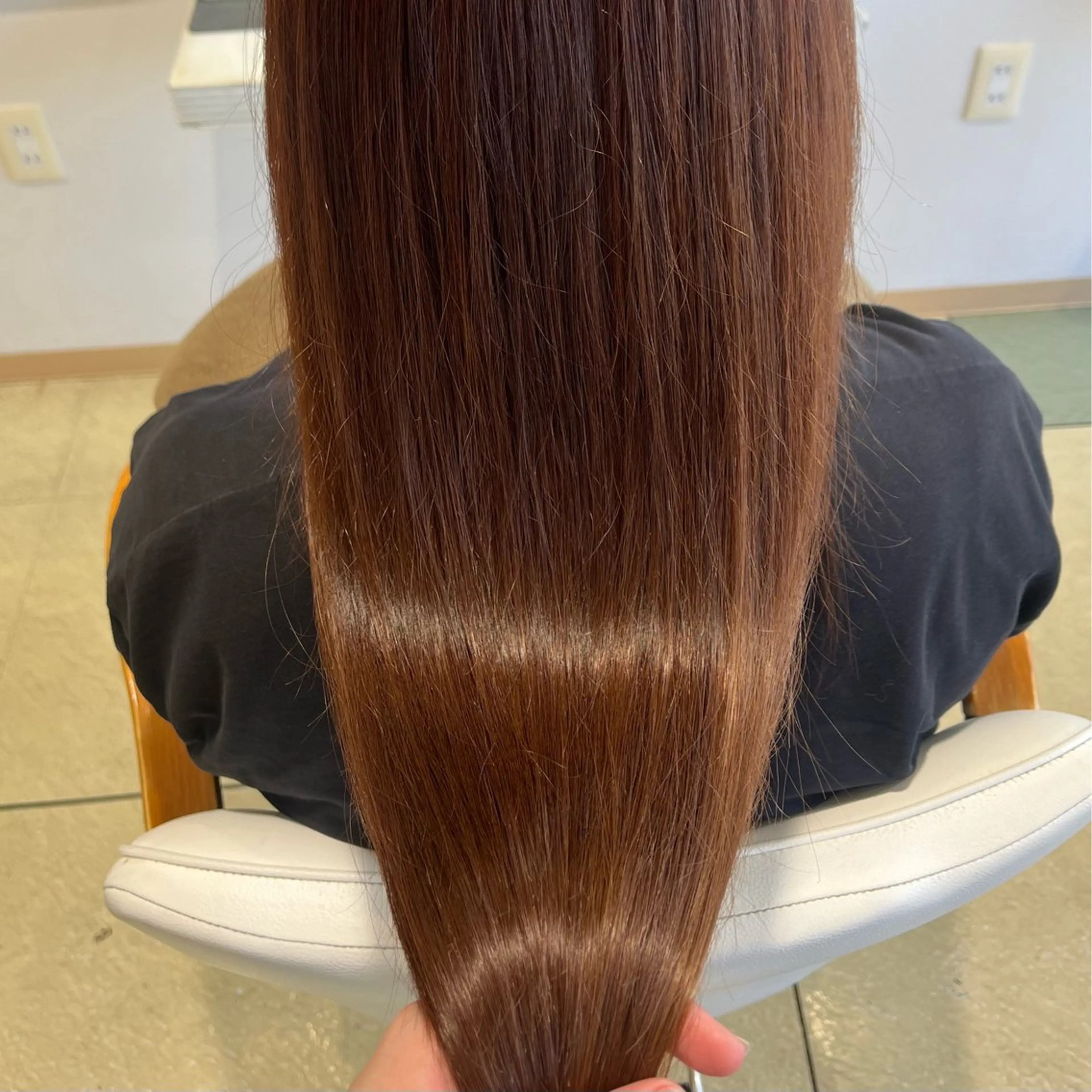 ロング カラー 奈那美🌸 韓国ヘア🌸透明感のヘアスタイル