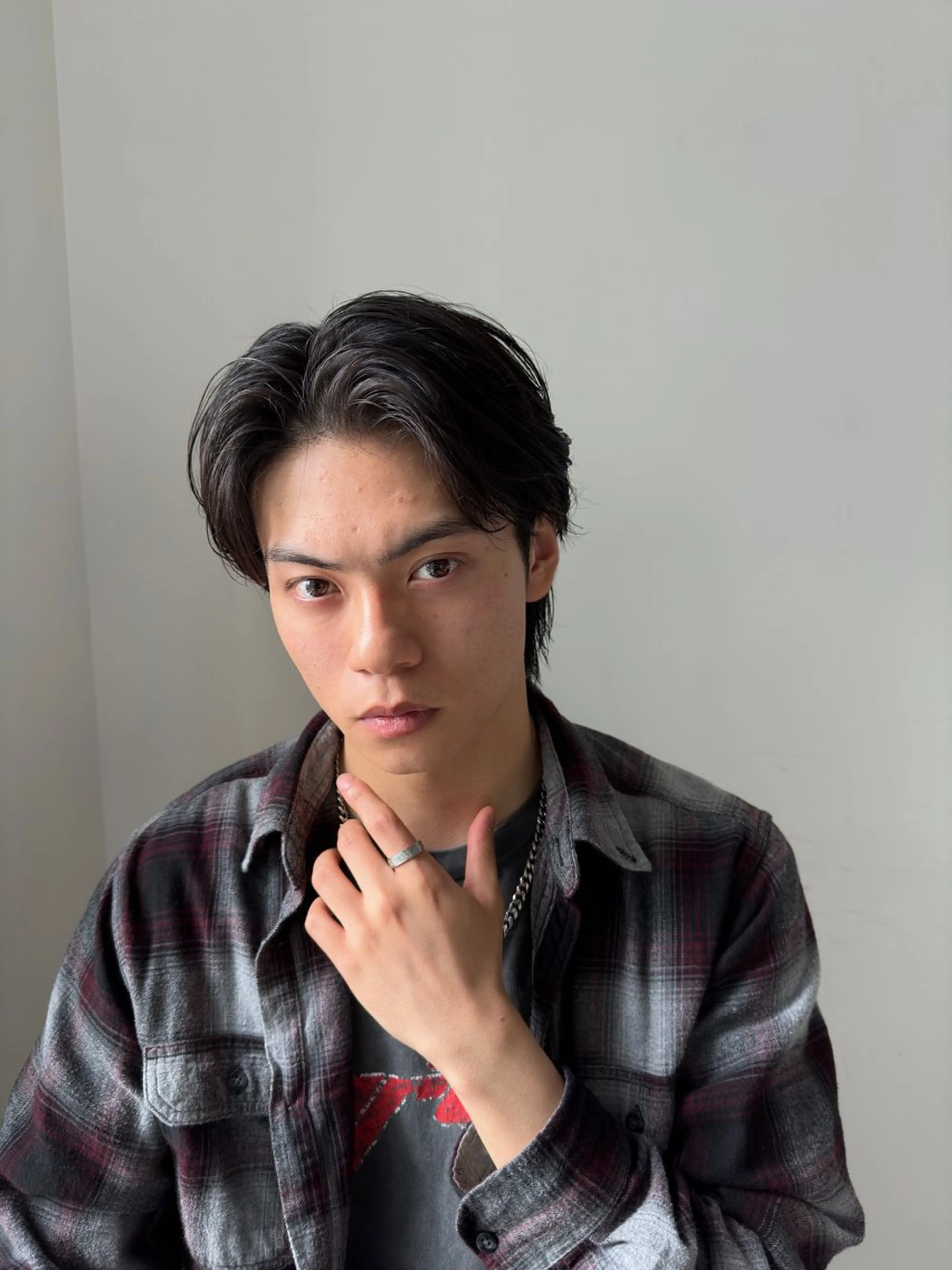 ミディアム メンズ December/jingumae所属・メンズパーマ No.1うえちりくのヘアスタイル