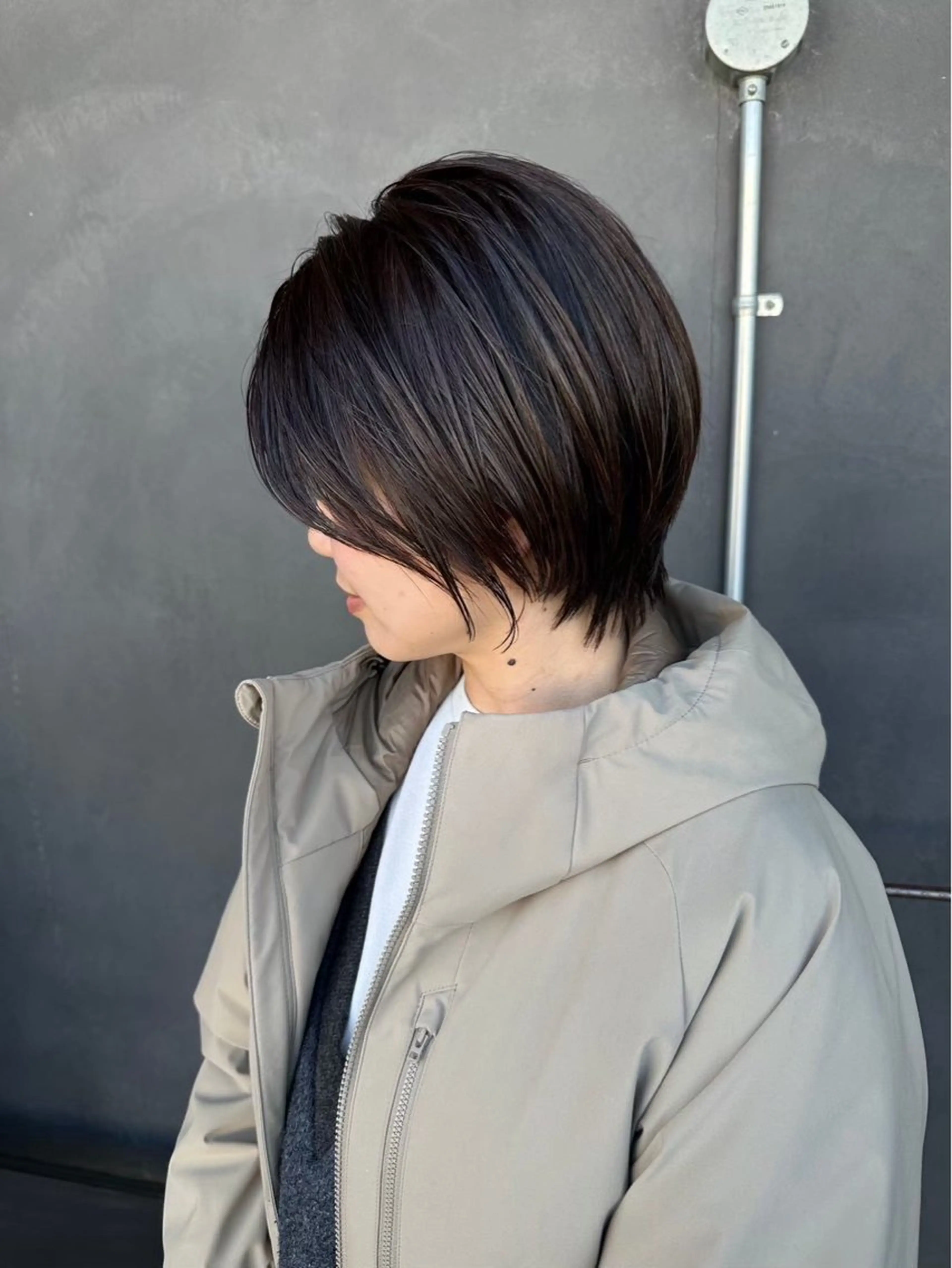 ショート ショートヘア 鈴木 未歩のヘアスタイル