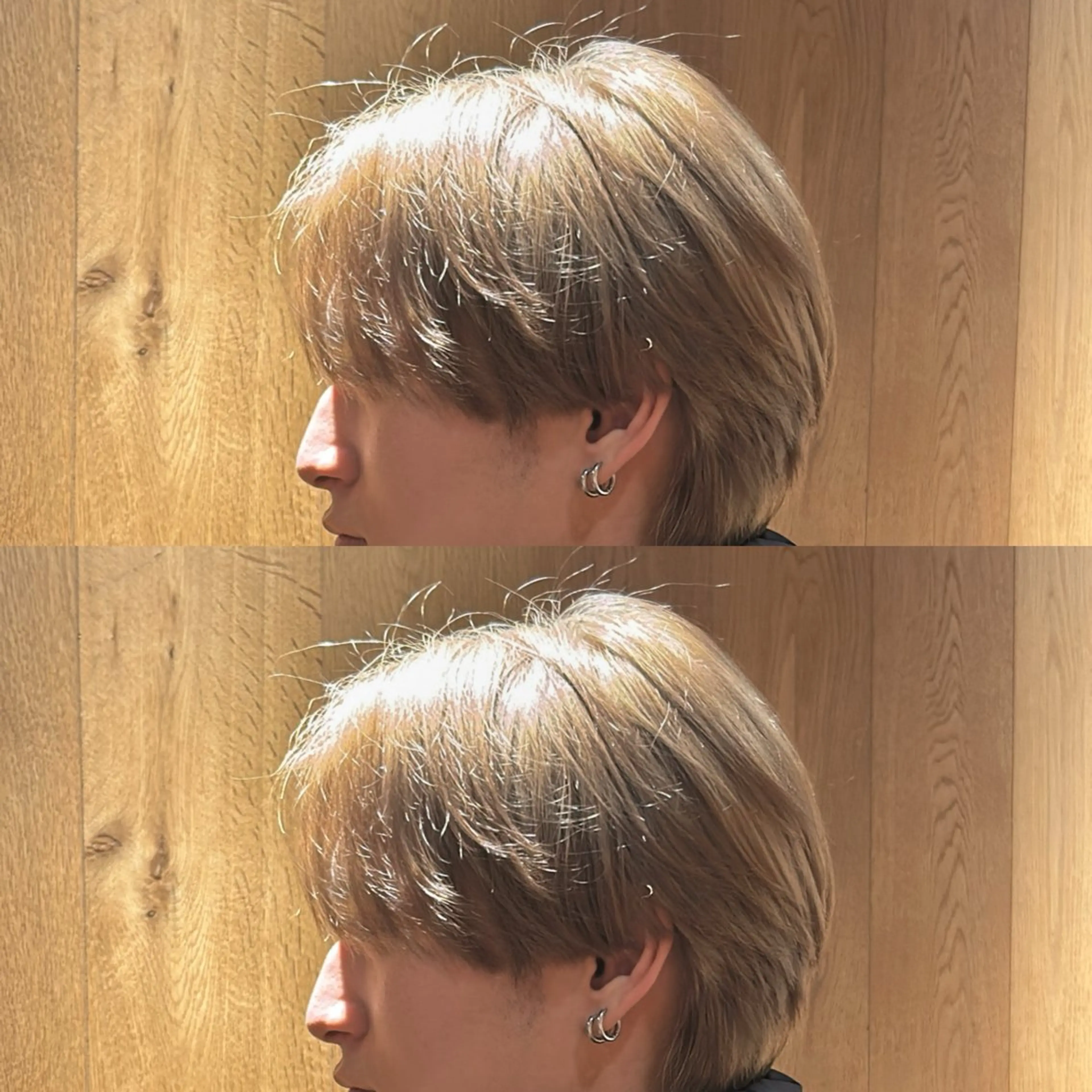 ショート カラー メンズ メンズブリーチ ブリーチ カット ヘアカラー Koki/ メンズヘア特化のヘアスタイル