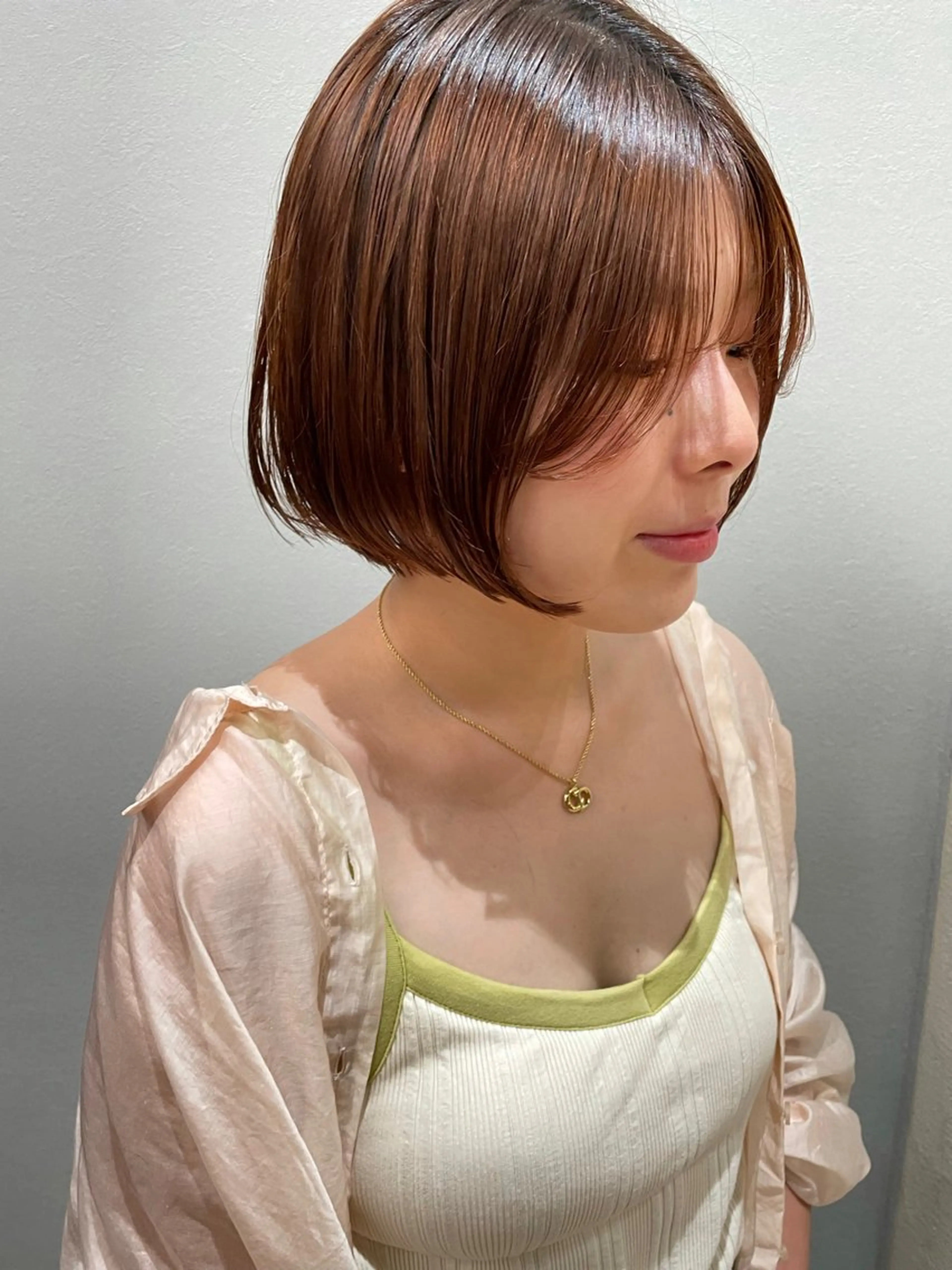 ショート 韓国風パーマ🌿コテ 巻き風パーマ/るいのヘアスタイル