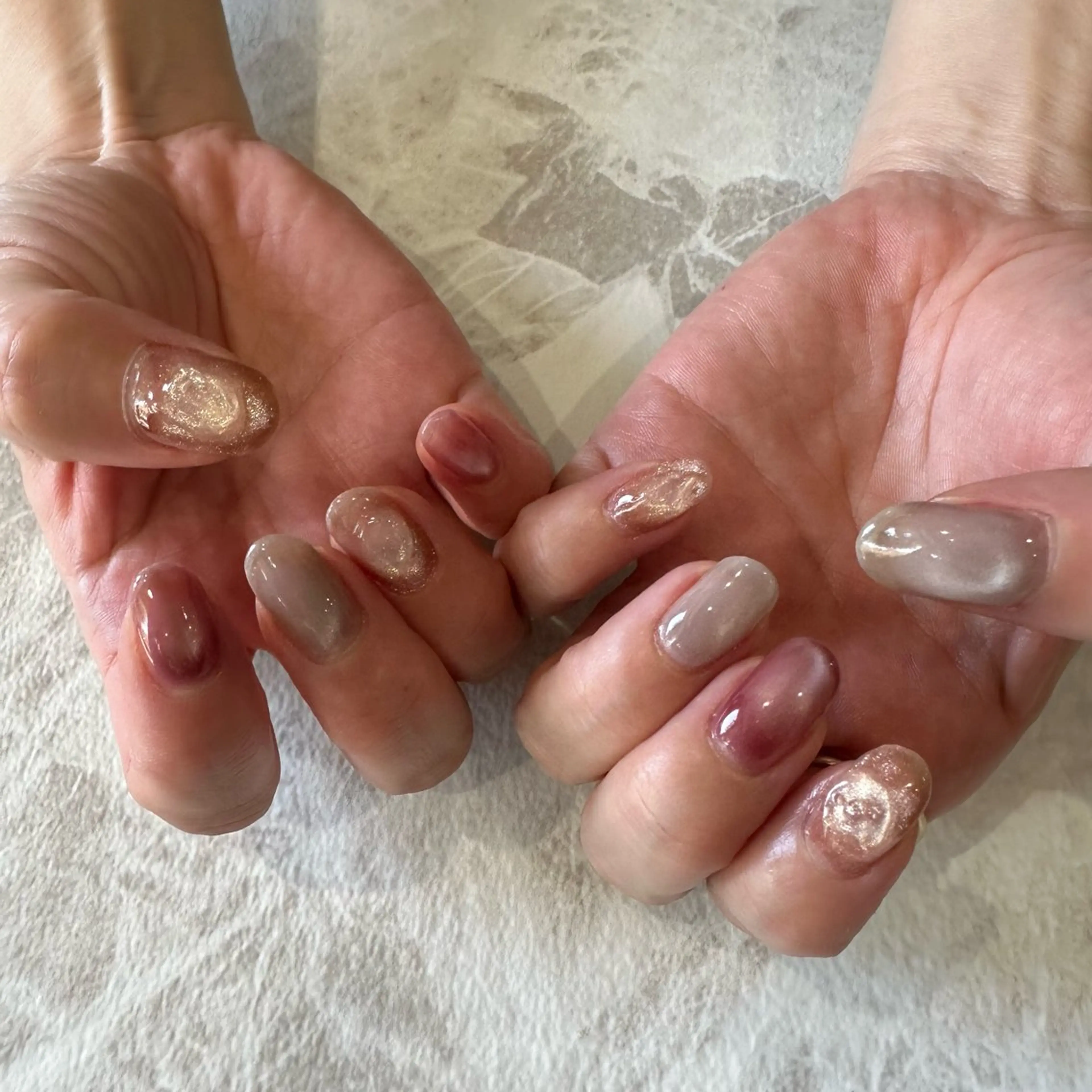 ネイル マグネットネイル ぷっくりネイル a Tomokaのネイルデザイン