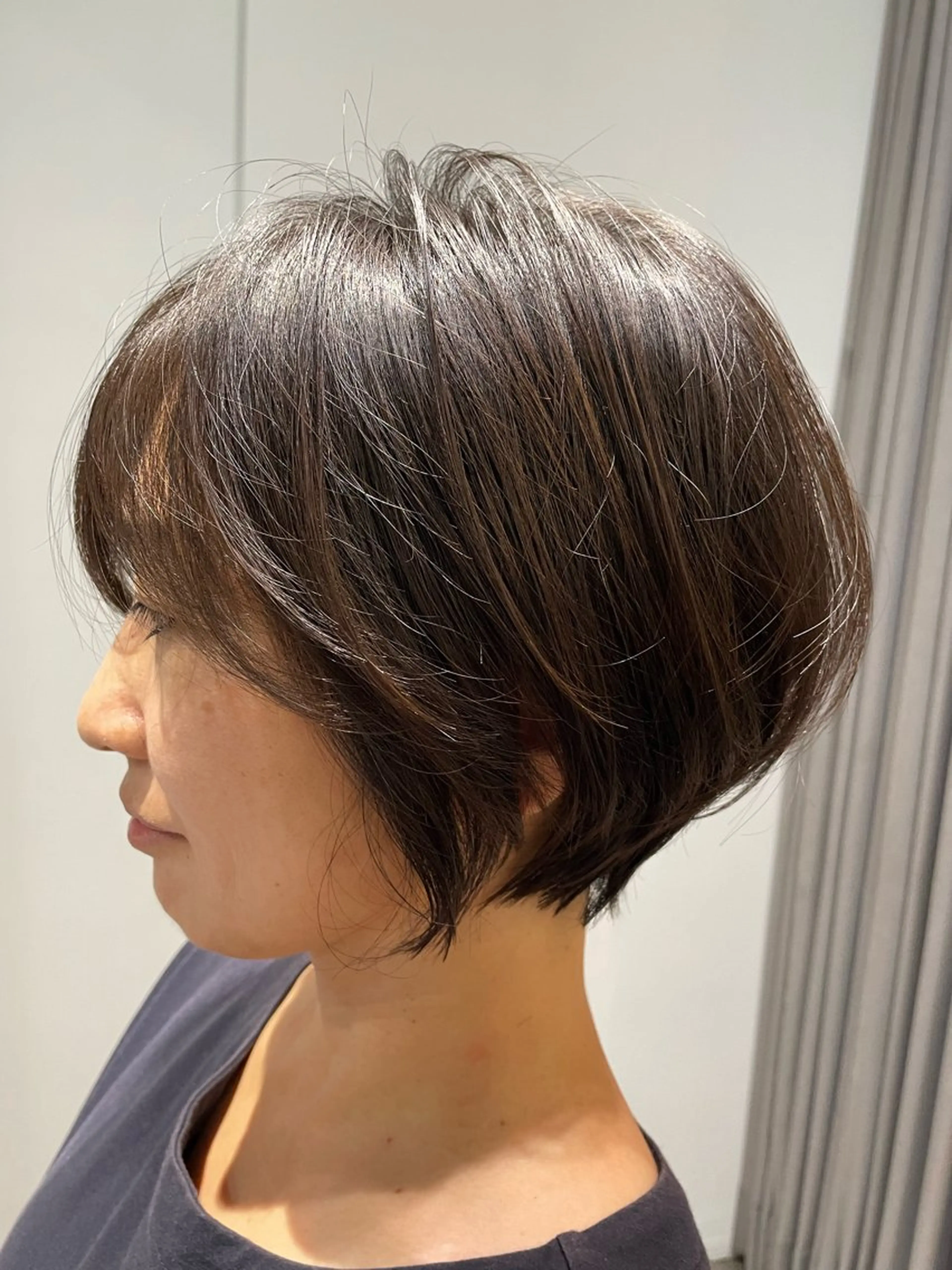 ショート くびれミディアム/似 合わせ/鎌倉/edAのヘアスタイル