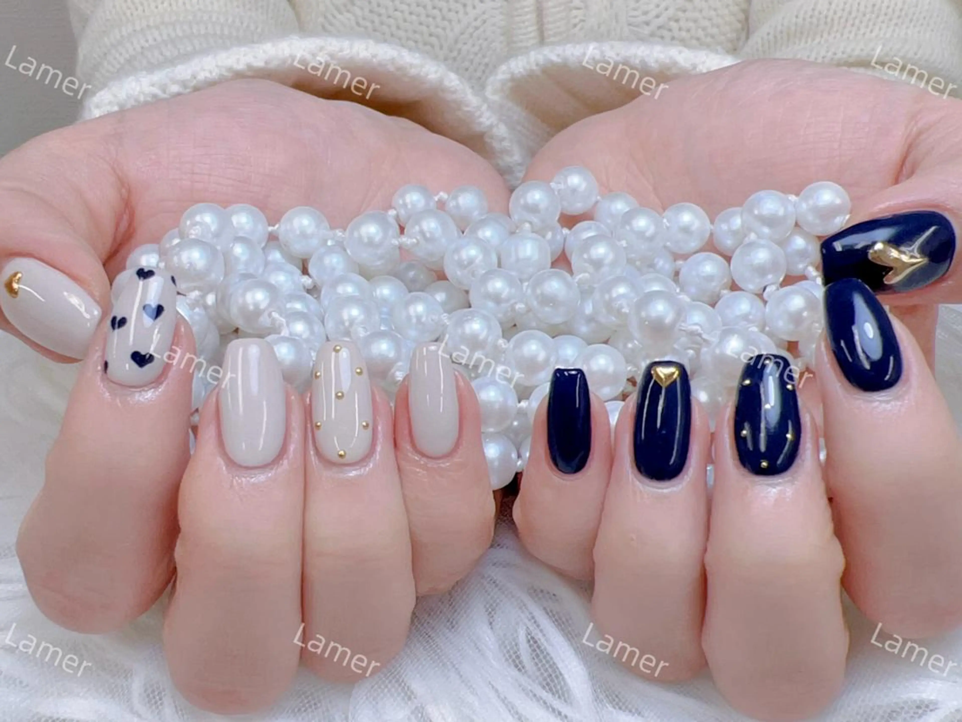 ネイル ハンドネイル ハンドケア La Merのネイルデザイン