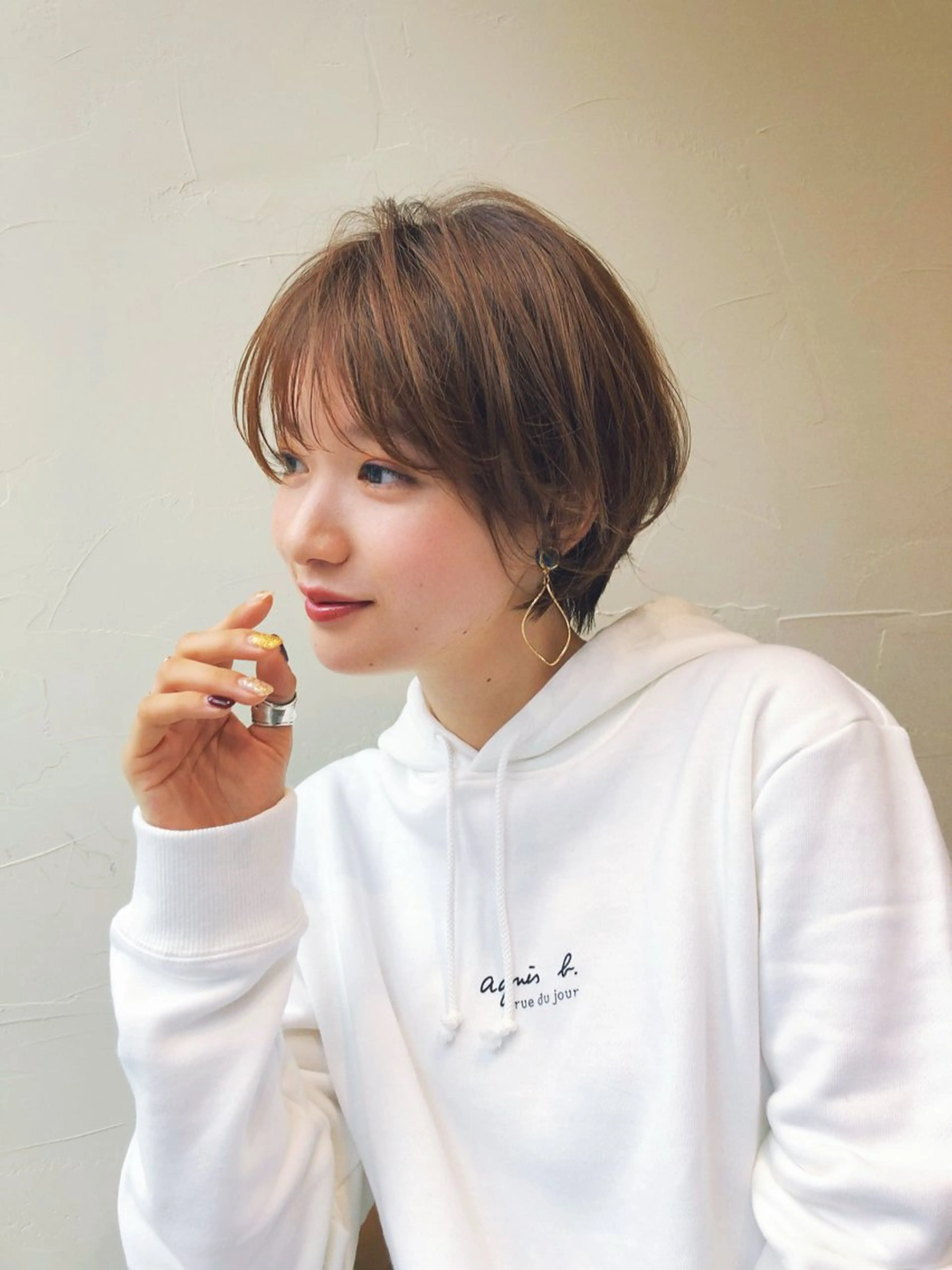 ショート カット ヘアカラー トリートメント ヘッドスパ/縮毛矯正 /横山陸人のヘアスタイル