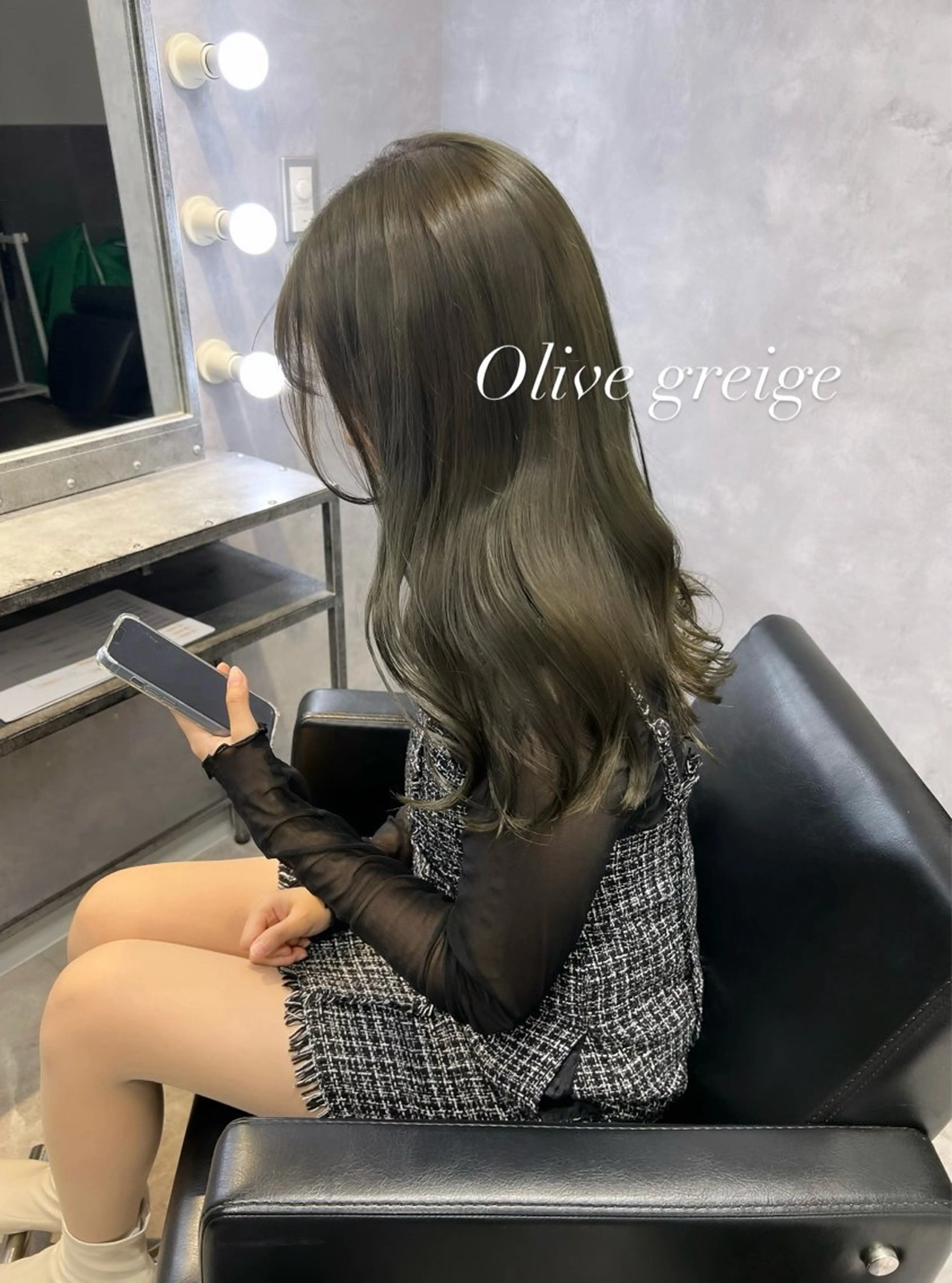 セミロング カラー 透明感/レイヤー 🇰🇷tomonaのヘアスタイル