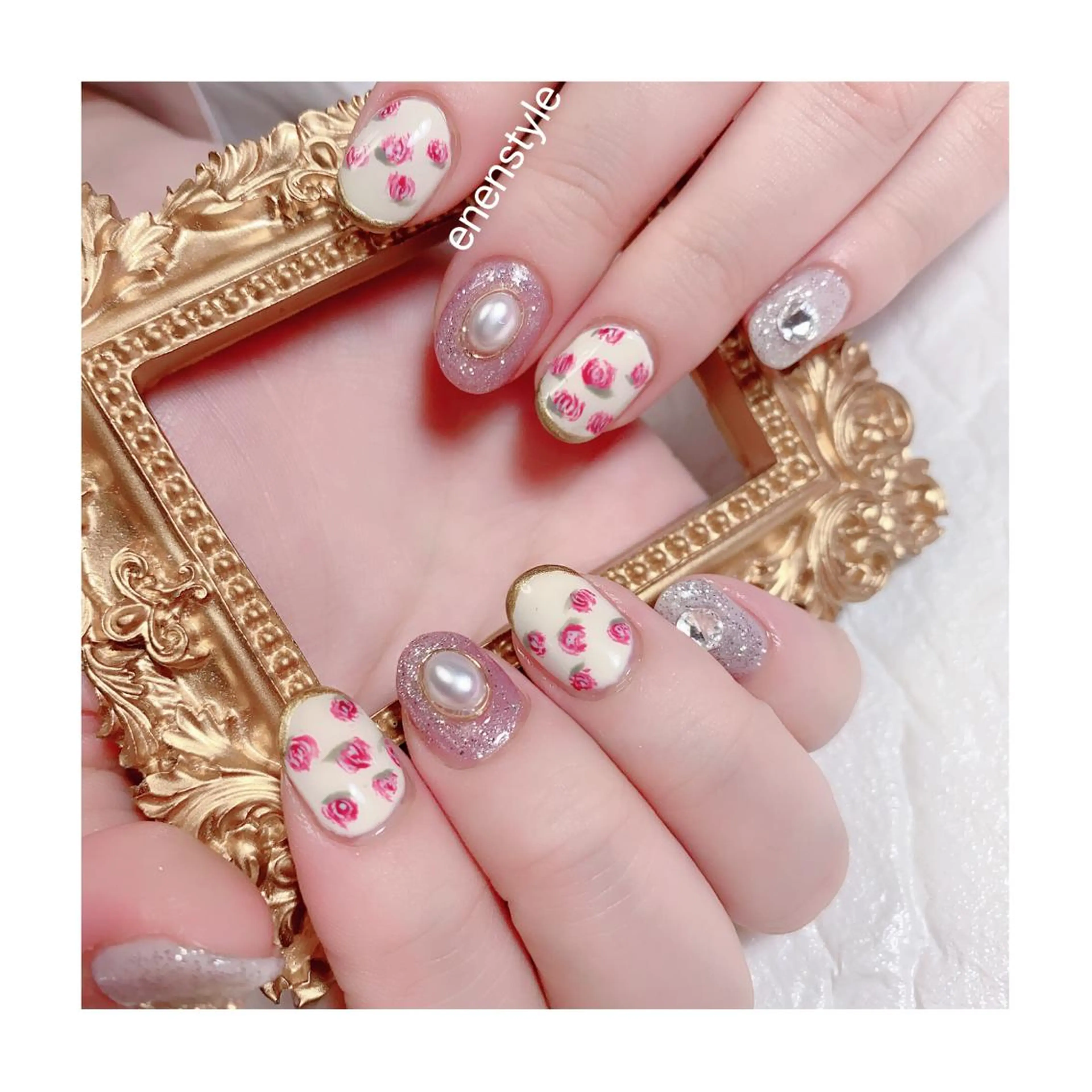ショート ネイル ジェルネイル ニュアンスネイル オフィスネイル ワンカラーネイル パラジェル 👑enen style👑のネイルデザイン