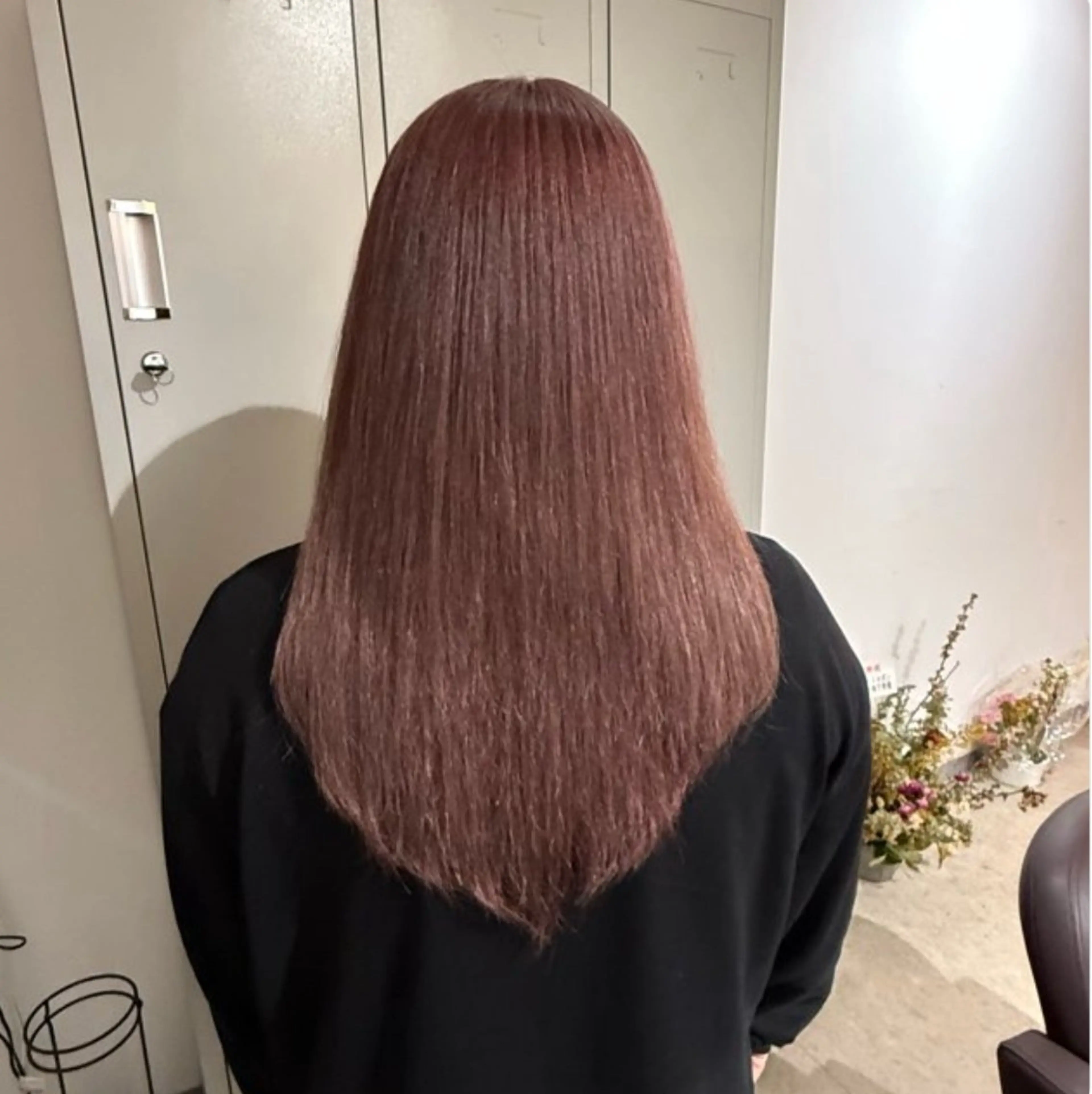 カラー 透明感カラー🫧 🍒ダブルカラーのヘアスタイル