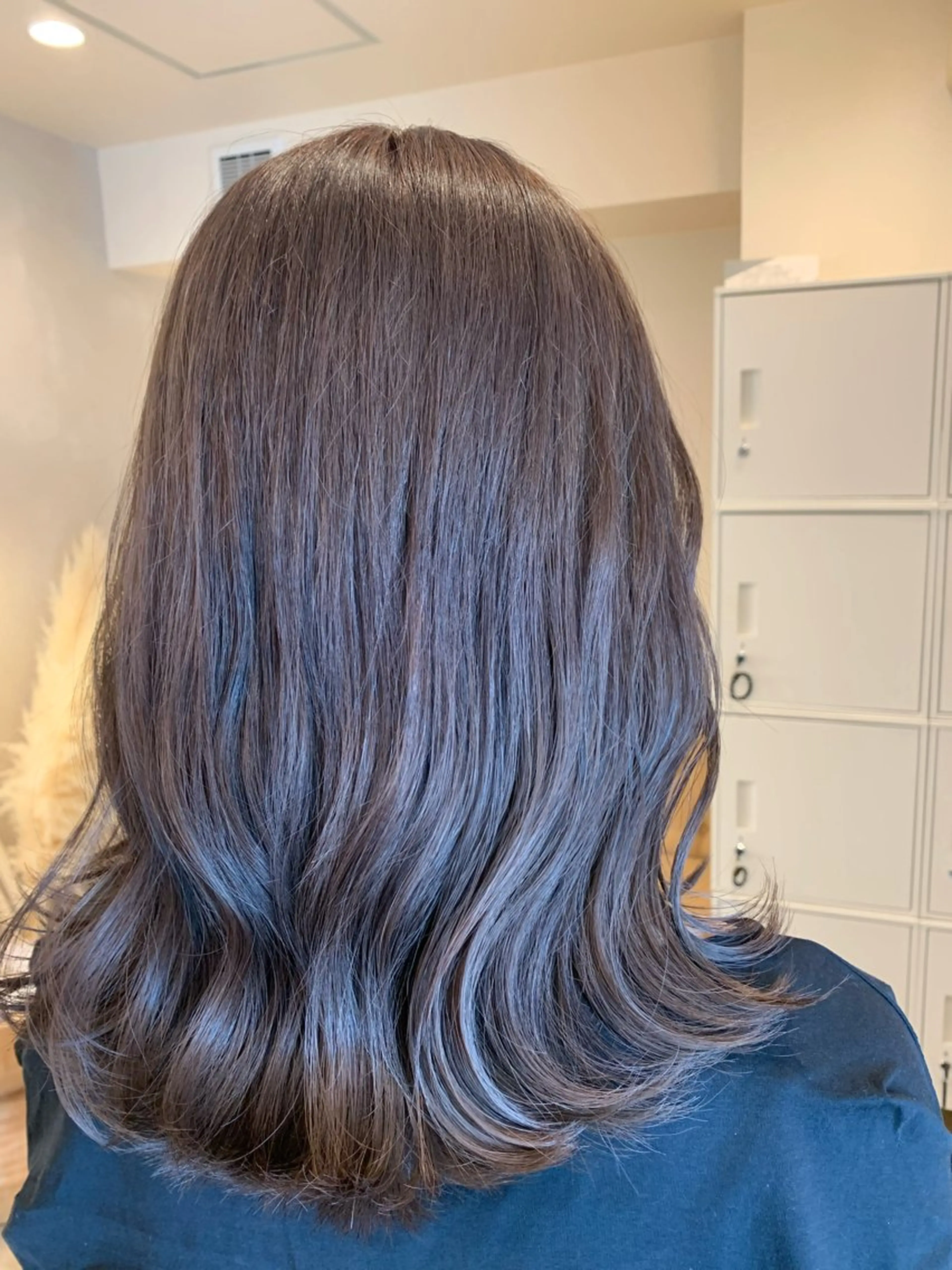 ミディアム カラー 矢場町/ダブルカラー /レイヤー/アリサのヘアスタイル