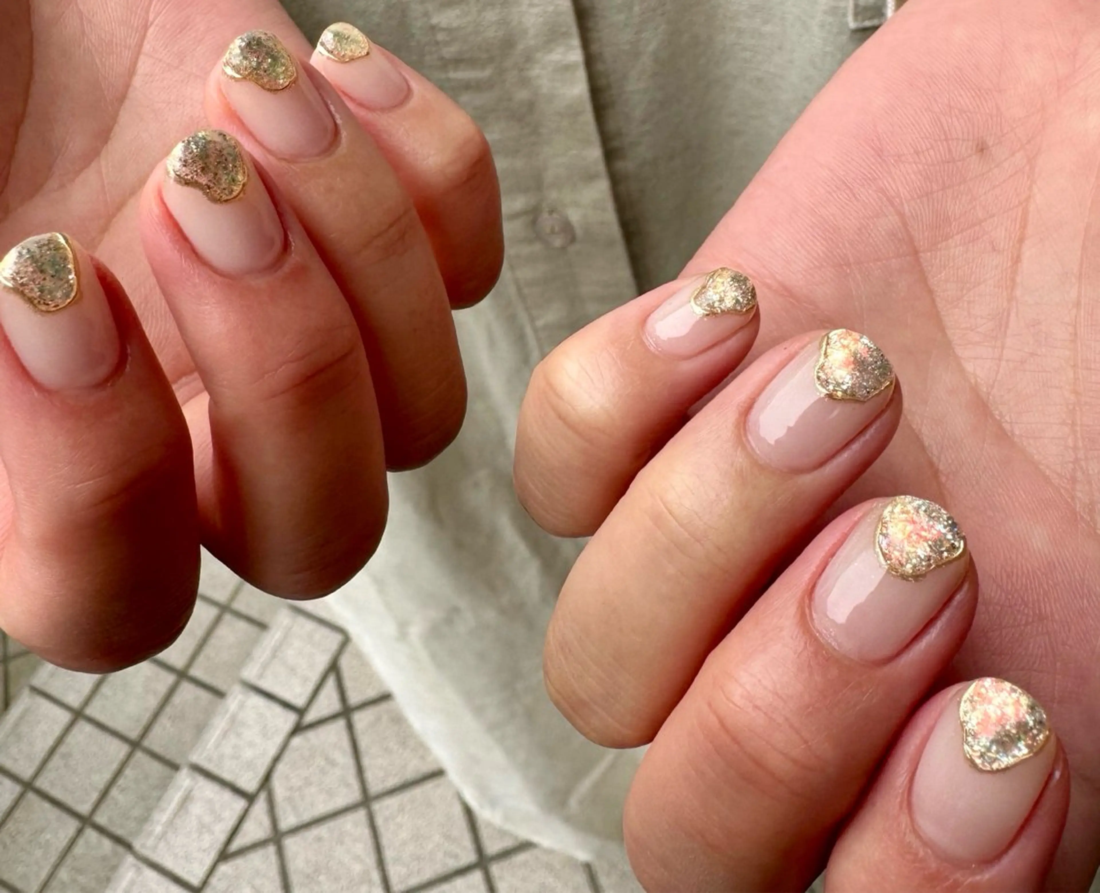 ネイル ラメ(グリッター) ハンドネイル Blé nailのネイルデザイン