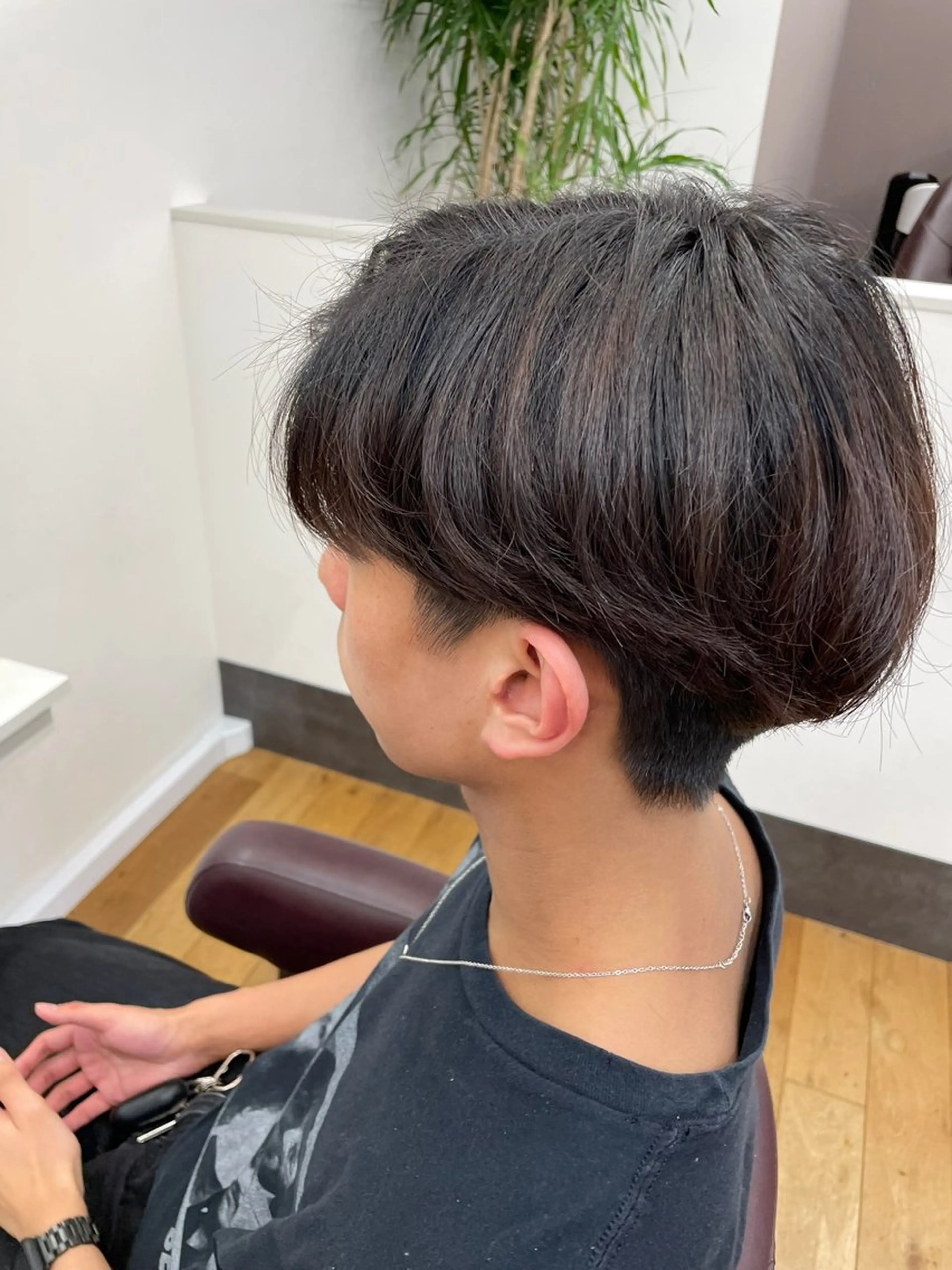 【メンズ限定】メンズパーマ+カット+眉カット¥2460の写真