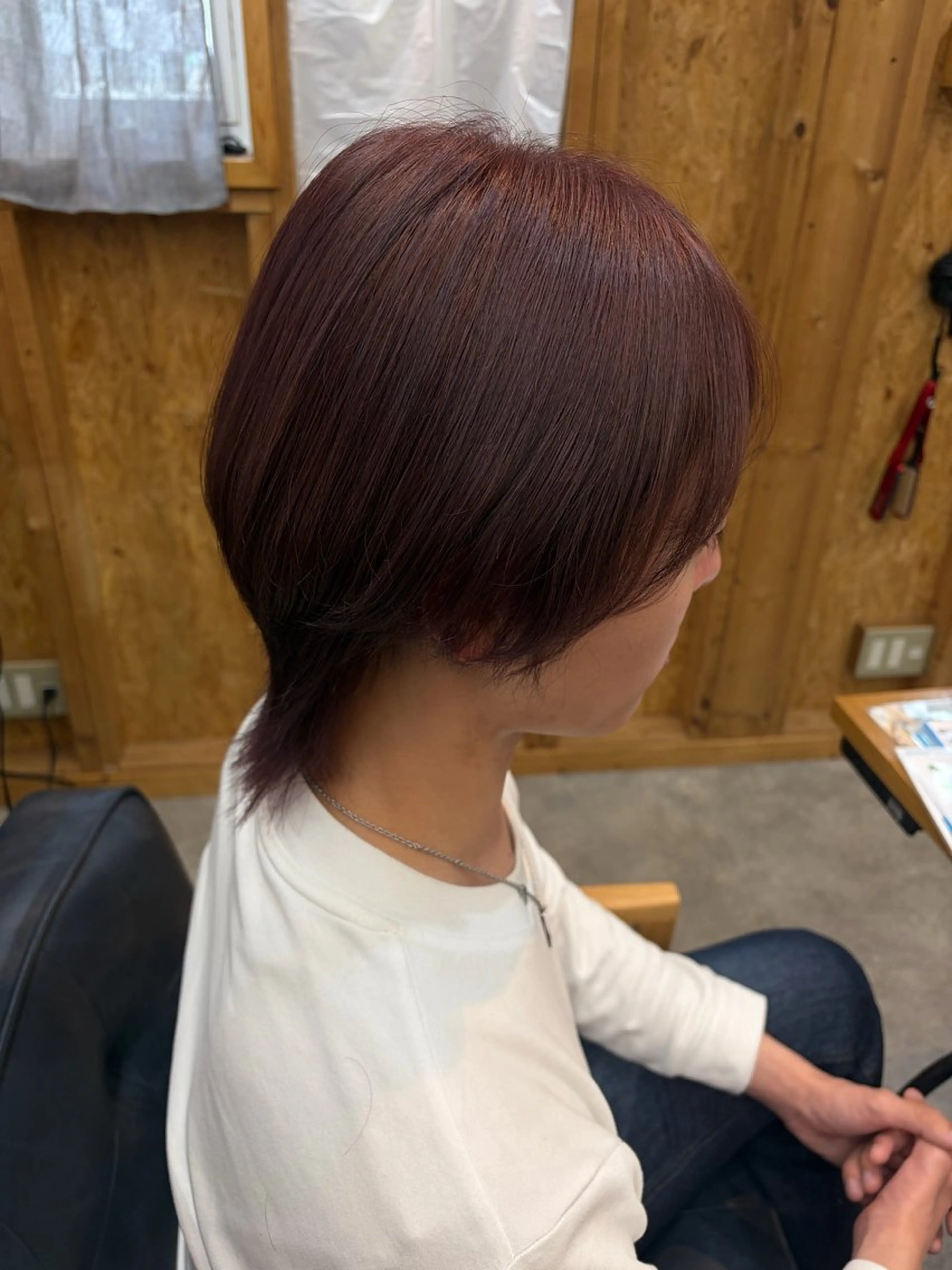 カラー レッドカラー 🌷カットモデル 募集中🪽/mayuのヘアスタイル