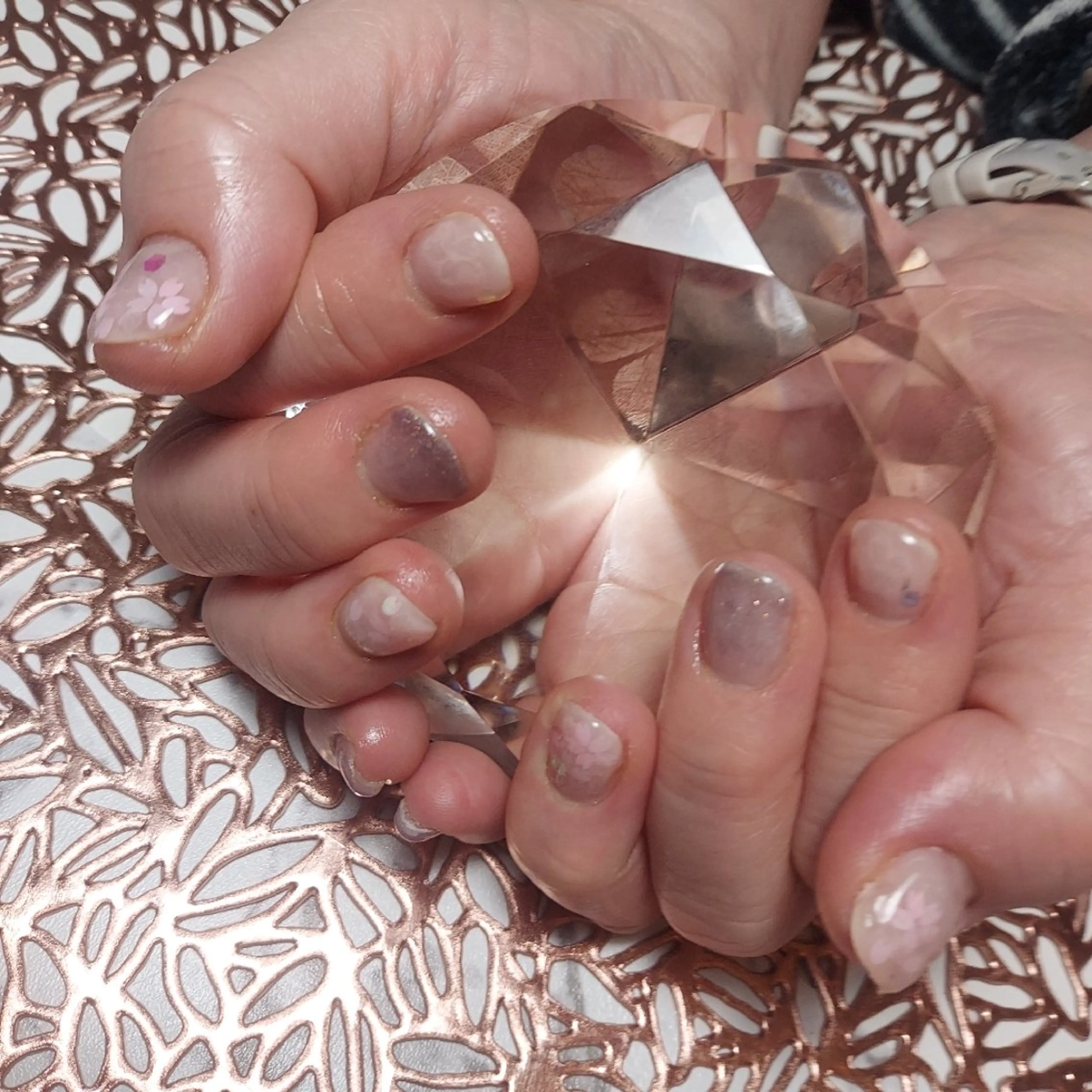 ネイル 春ネイル とりごえ さおりのネイルデザイン