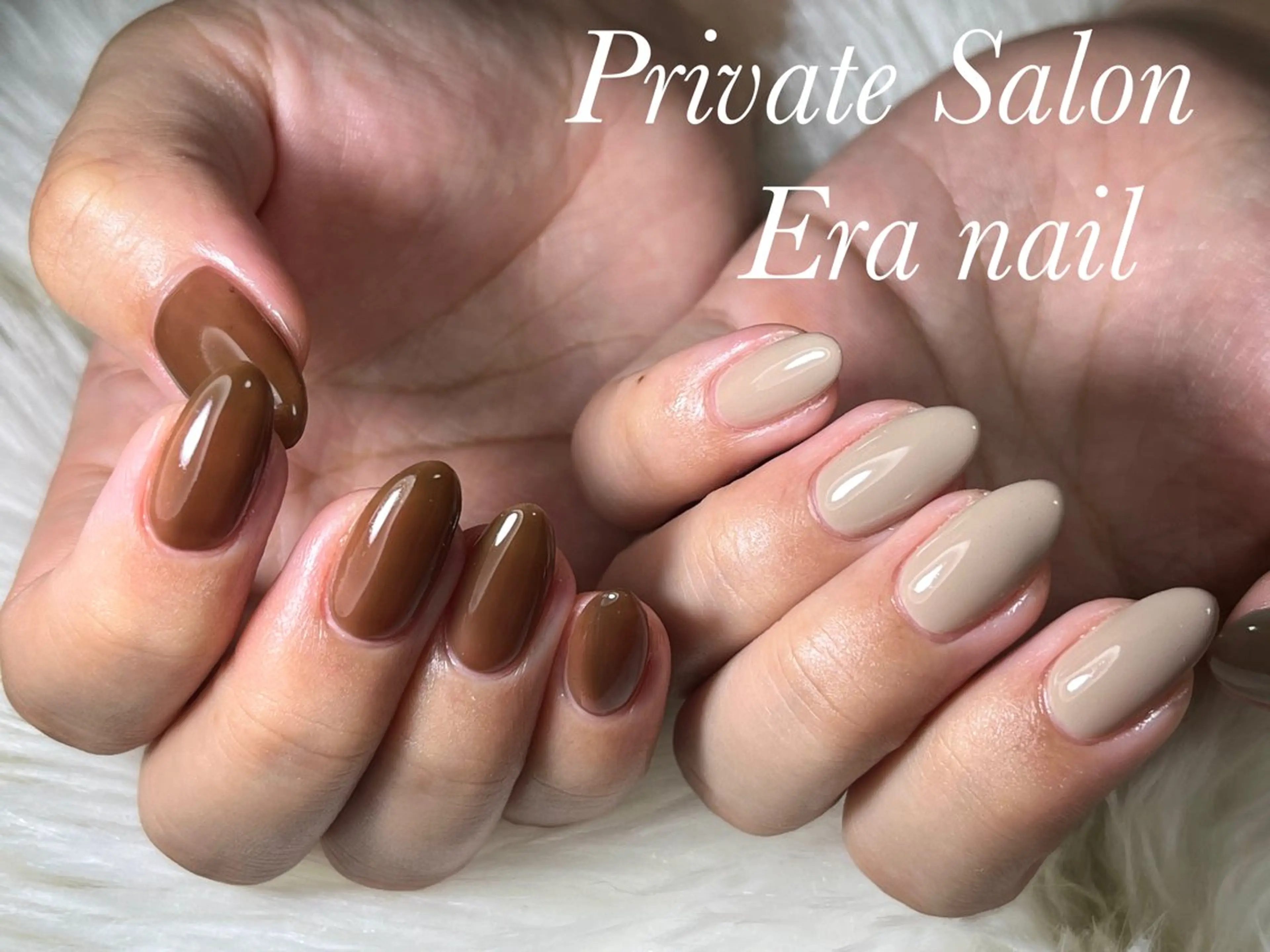 ネイル ワンカラーネイル ハンドネイル Era nailのネイルデザイン