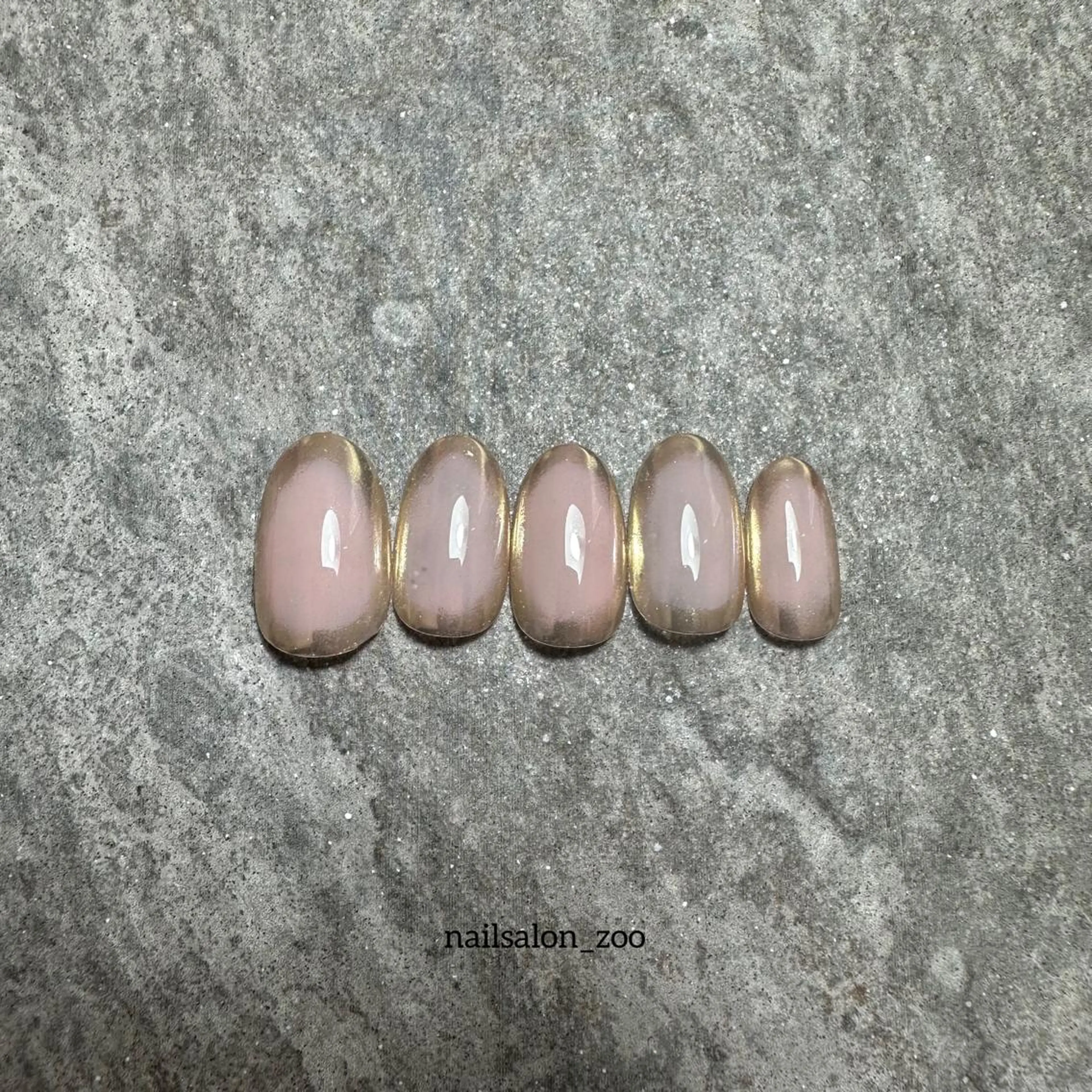 ネイル ミラーネイル ニュアンスネイル シンプルネイル ハンドネイル Nroom. /はるのネイルデザイン