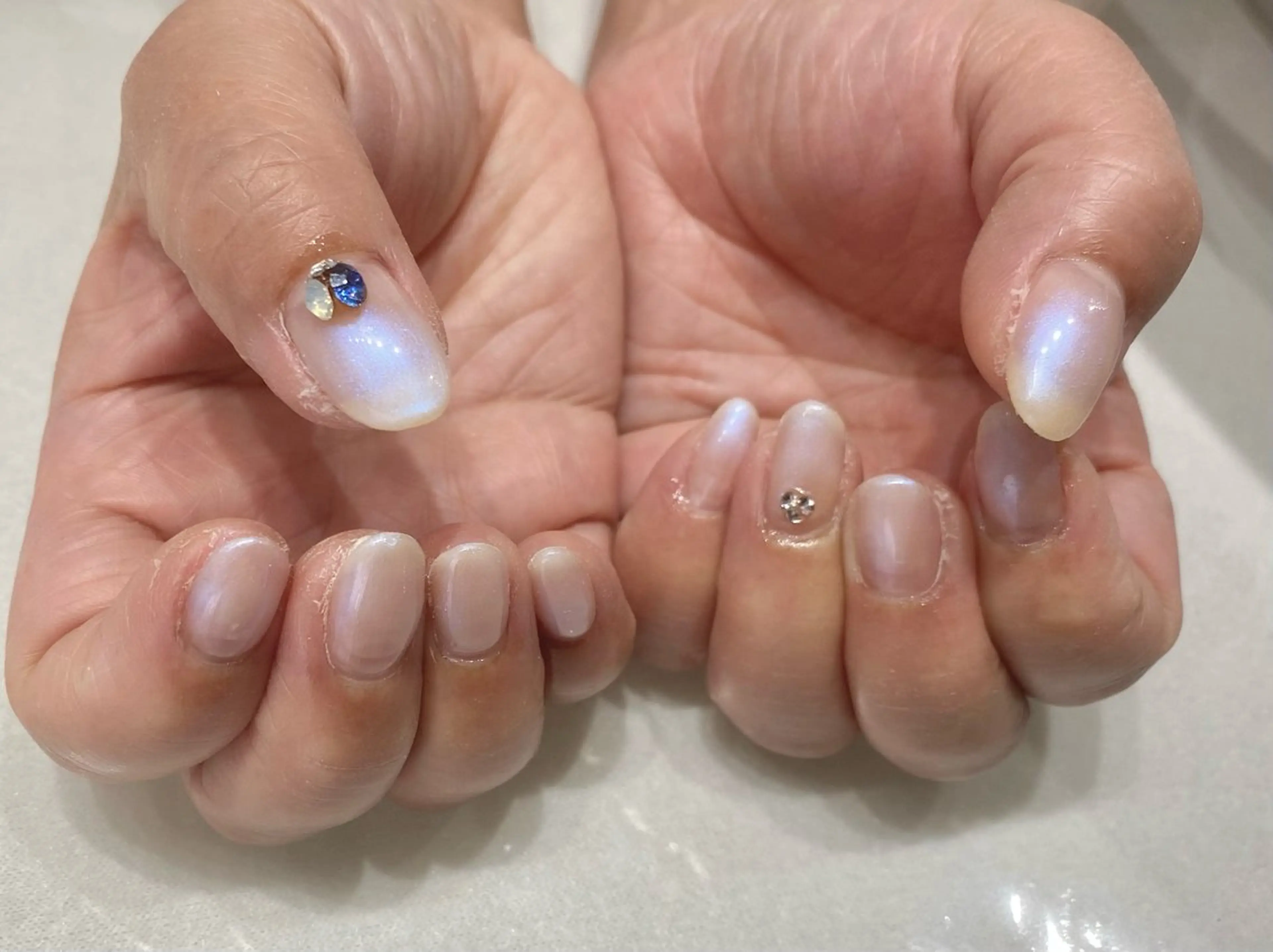 ネイル ハンドネイル Three いわなべのネイルデザイン