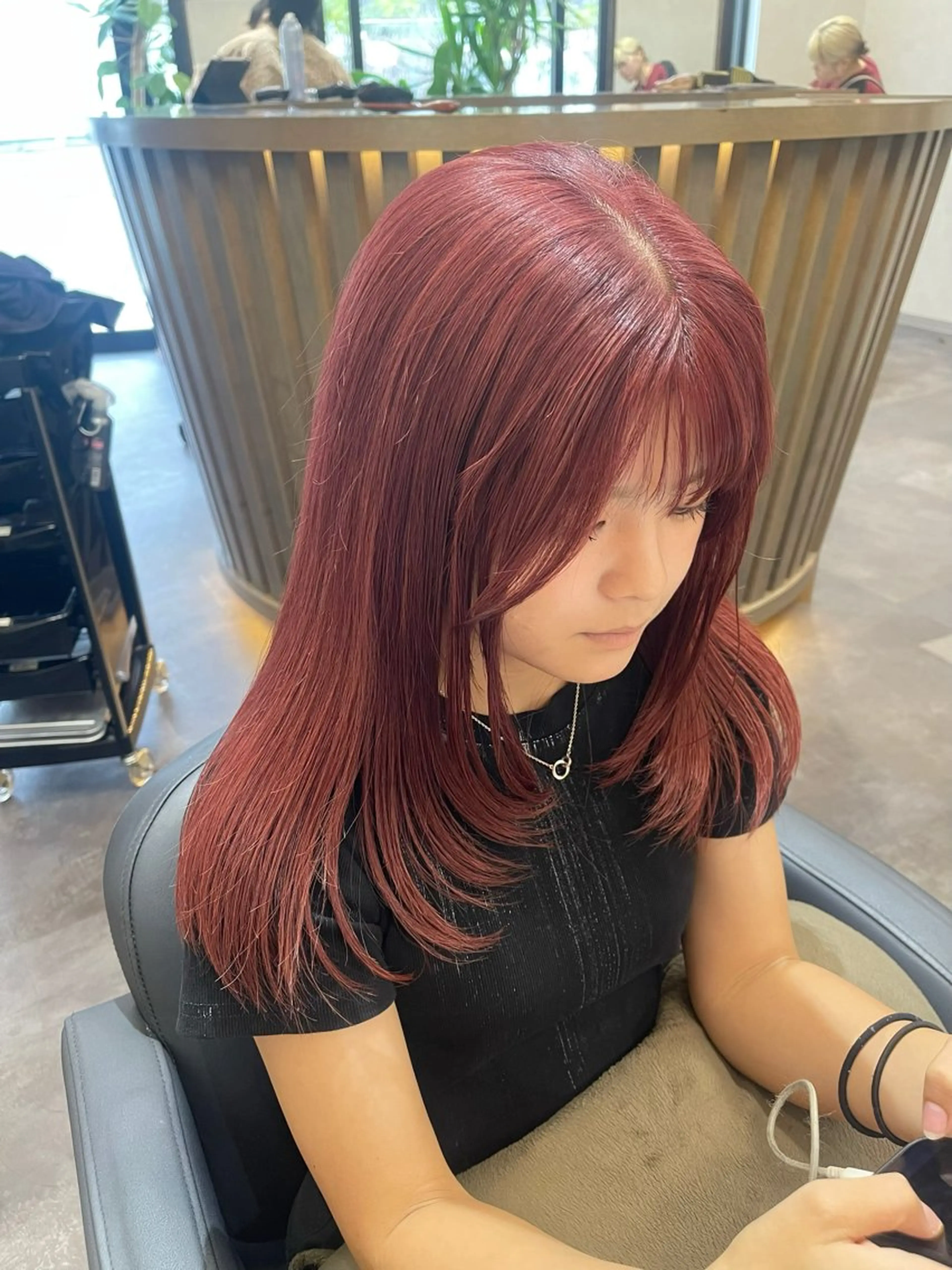 似合わせカット➕艶カラー➕トリートメントの写真