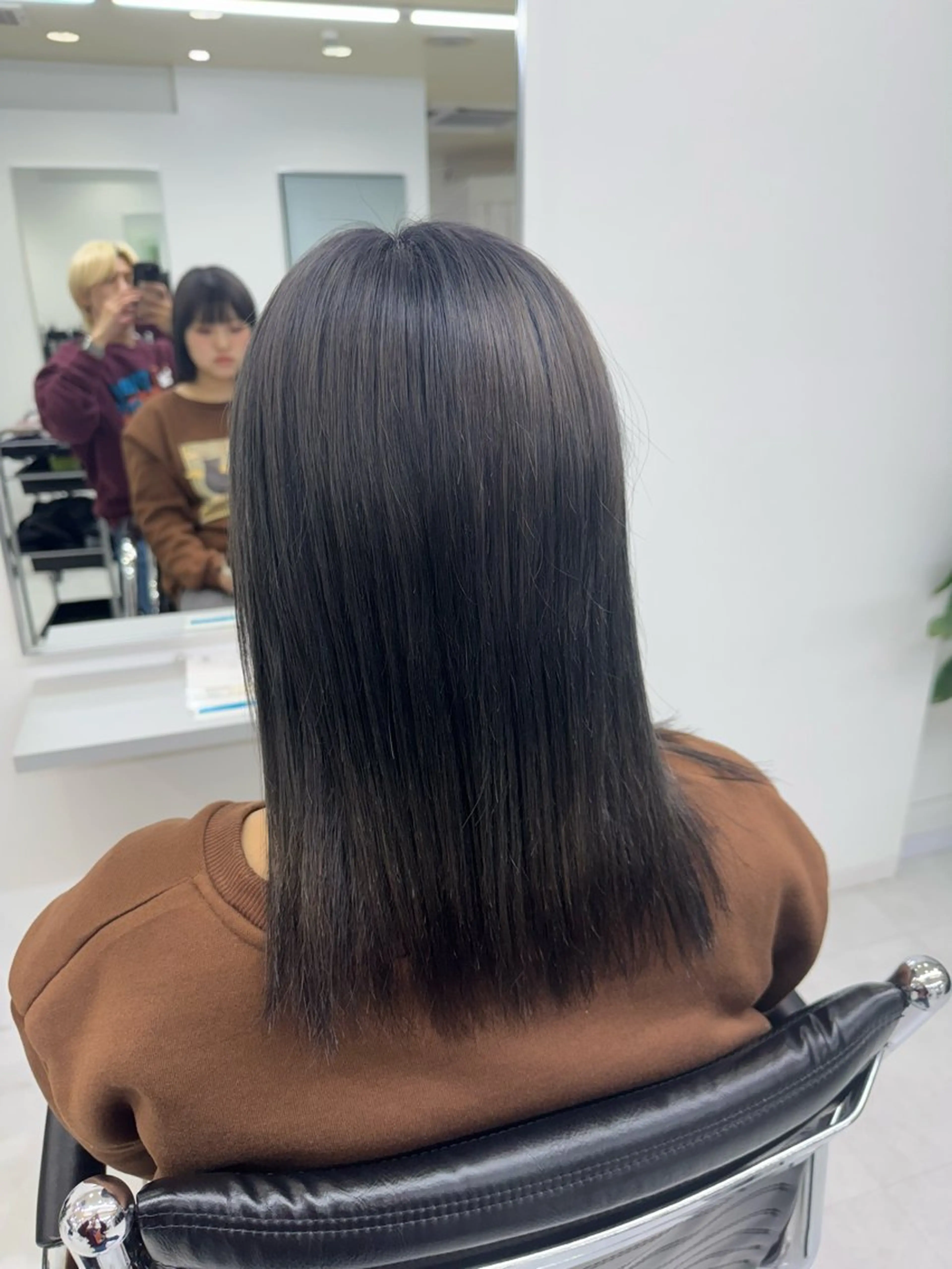 ミディアム カラー 透明感カラー✨ /YUYAのヘアスタイル