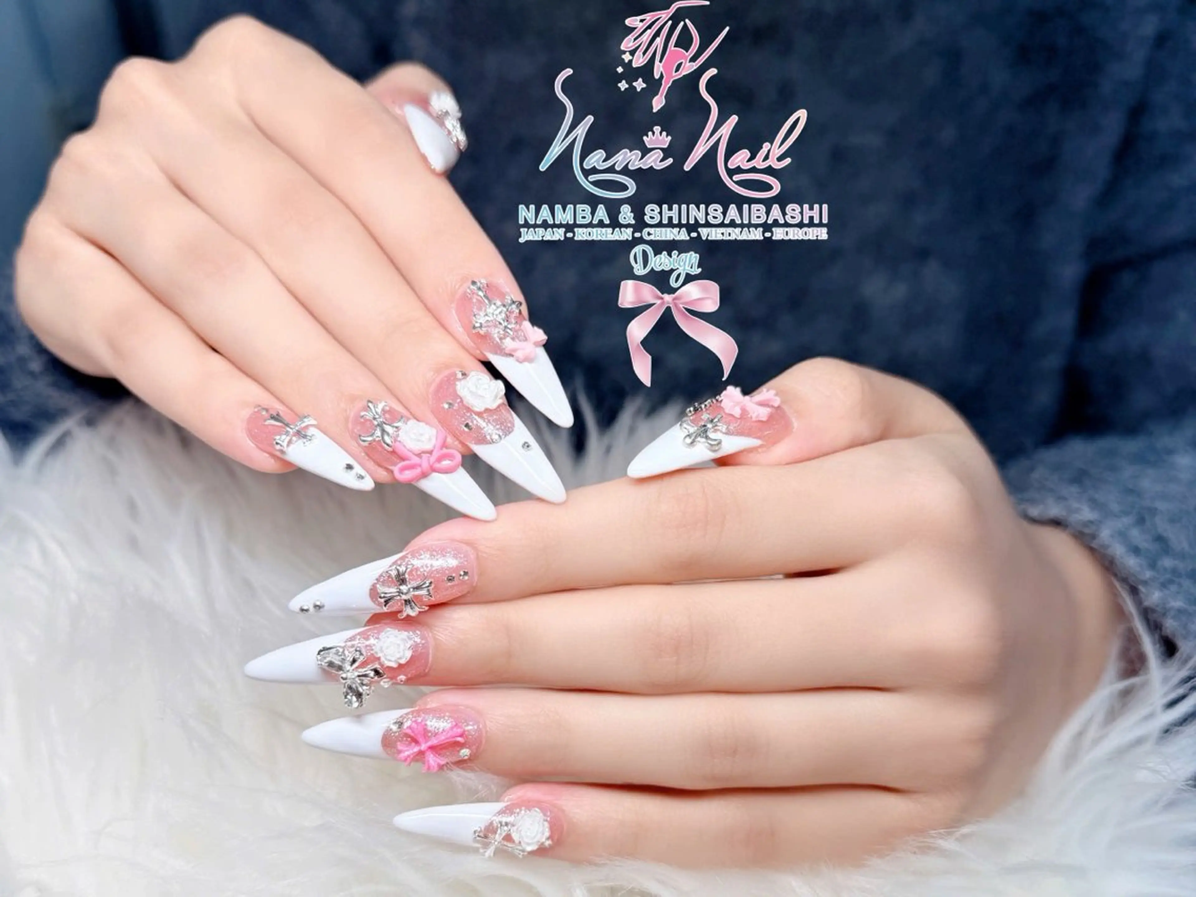 ネイル チークネイル 桜ネイル フラッシュネイル フットネイル ジェルネイル ハンドネイル 79LINA NAIL 心斎橋店所属・リナネイル アメ村心斎橋店のネイルデザイン