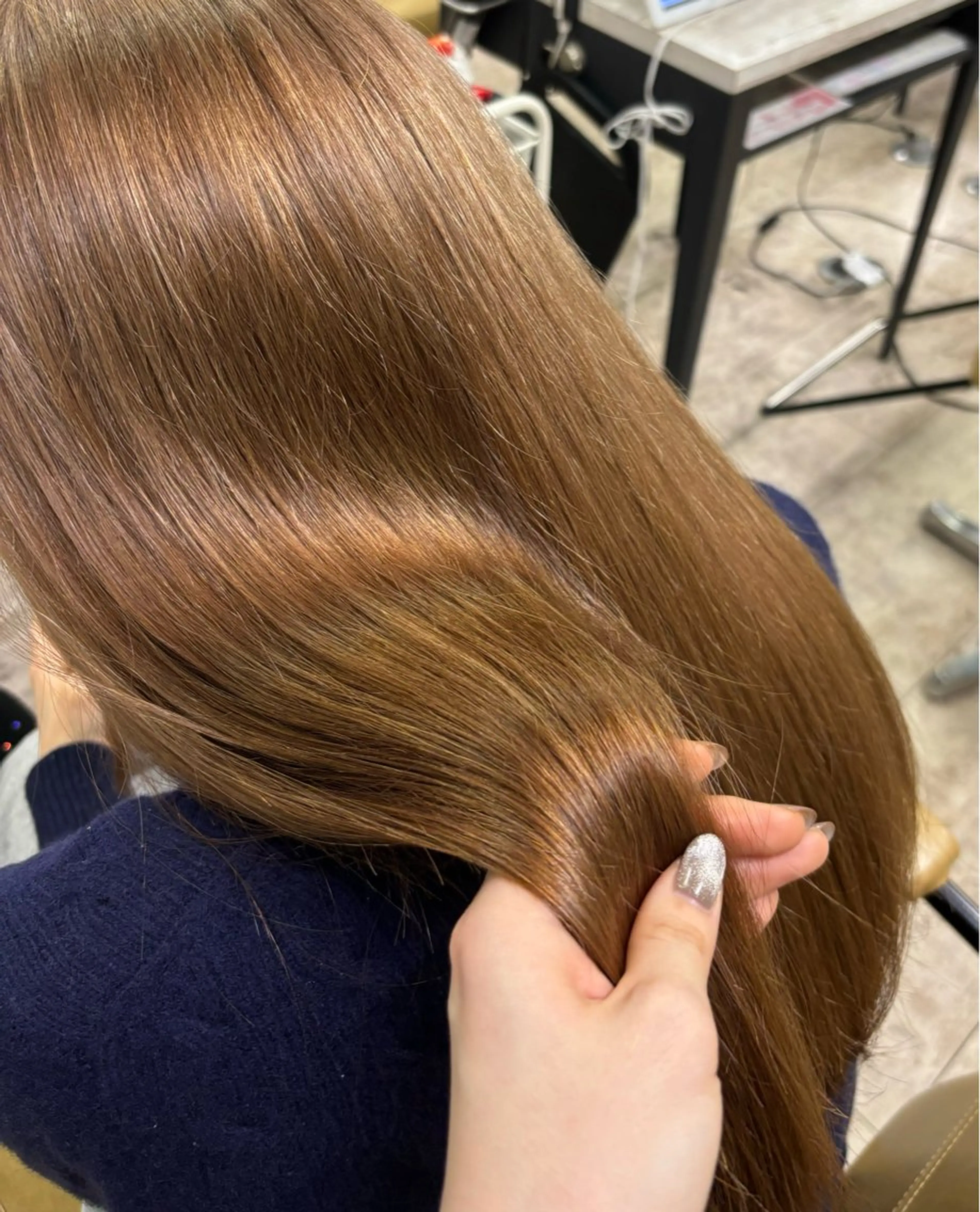 カラー ベージュカラー ブリーチ ミルクティーベージュ ヘアカラー 透明感カラー🦋 Yuu🦋のヘアスタイル